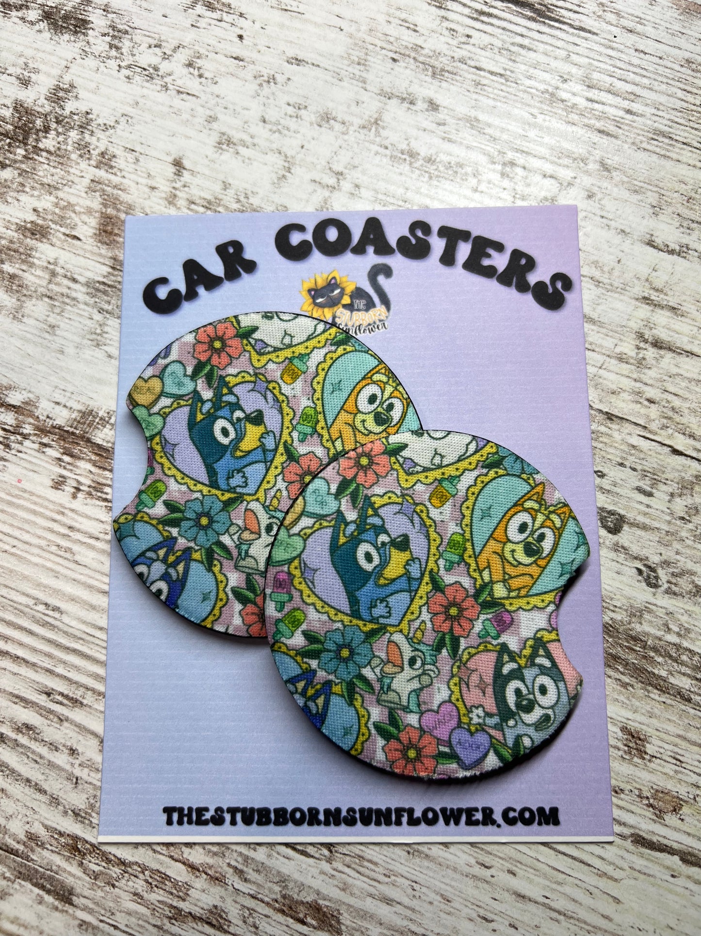 Neoprene Car Coasters