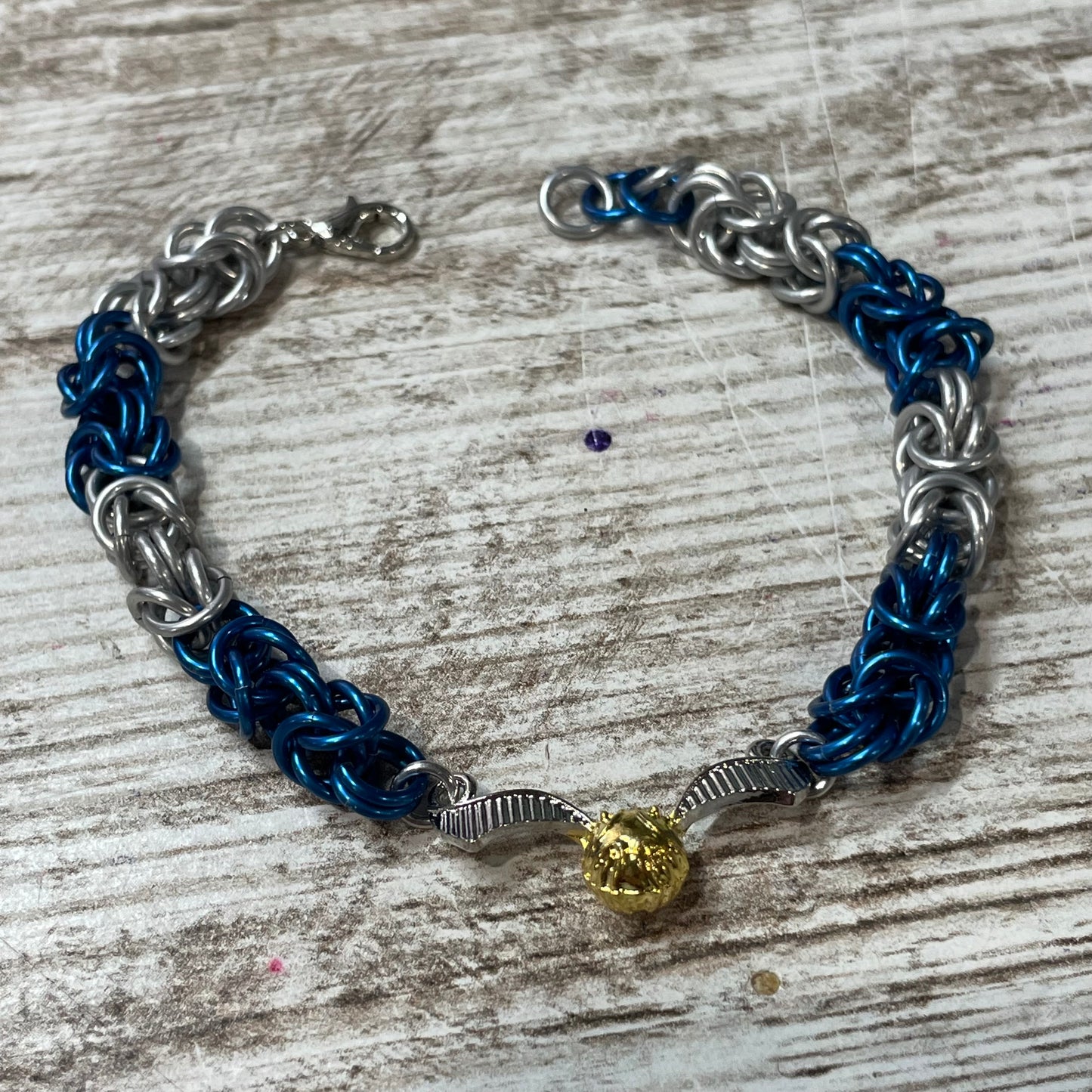 Chainmaille HP House Color & Snitch Bracelets