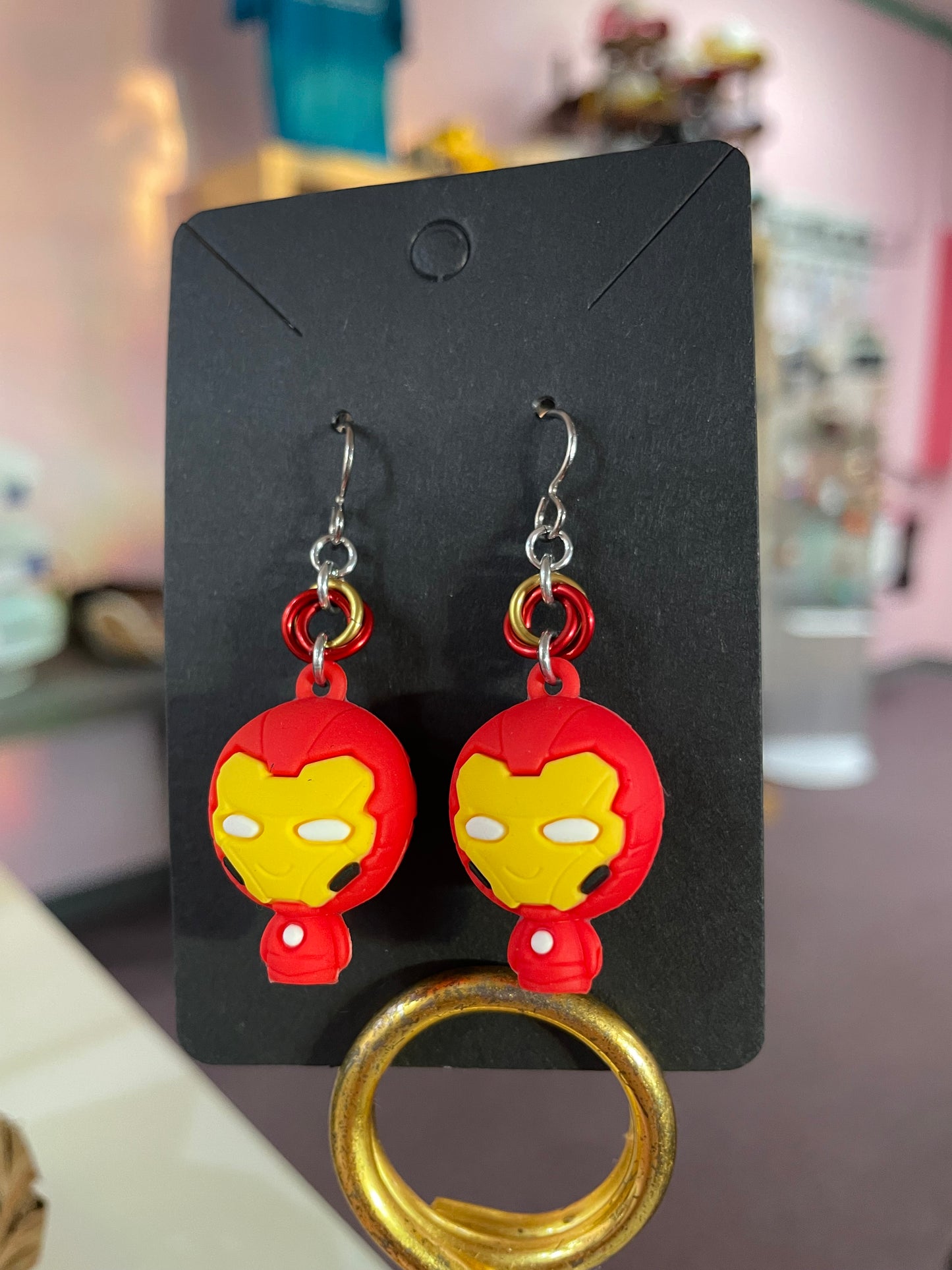 Marvel Character Earrings || Handcrafted Chainmaille