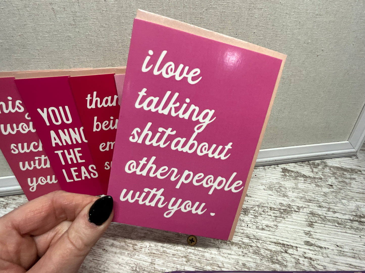 Misfit Misprint Valentines Cards