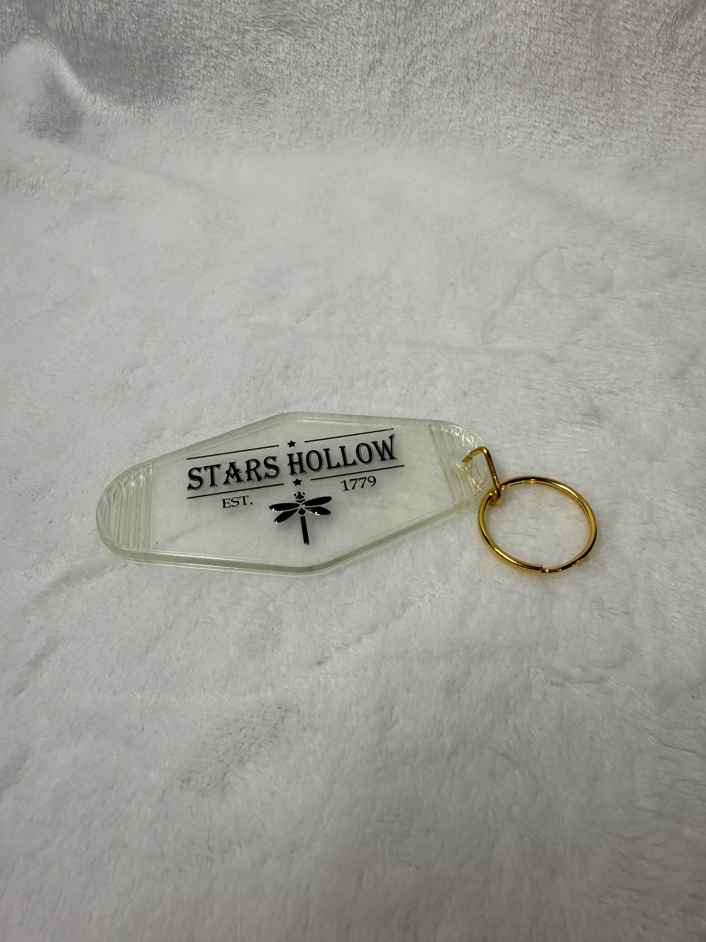 Stars Hollow Motel Keychain