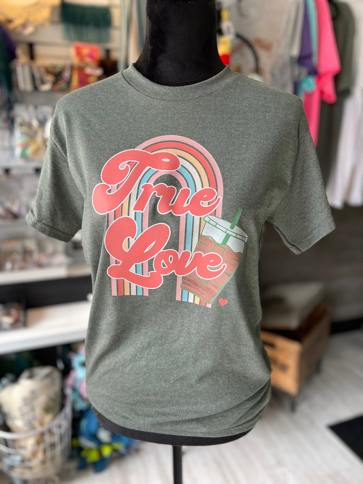 True Love Coffee T-Shirt / Adult S