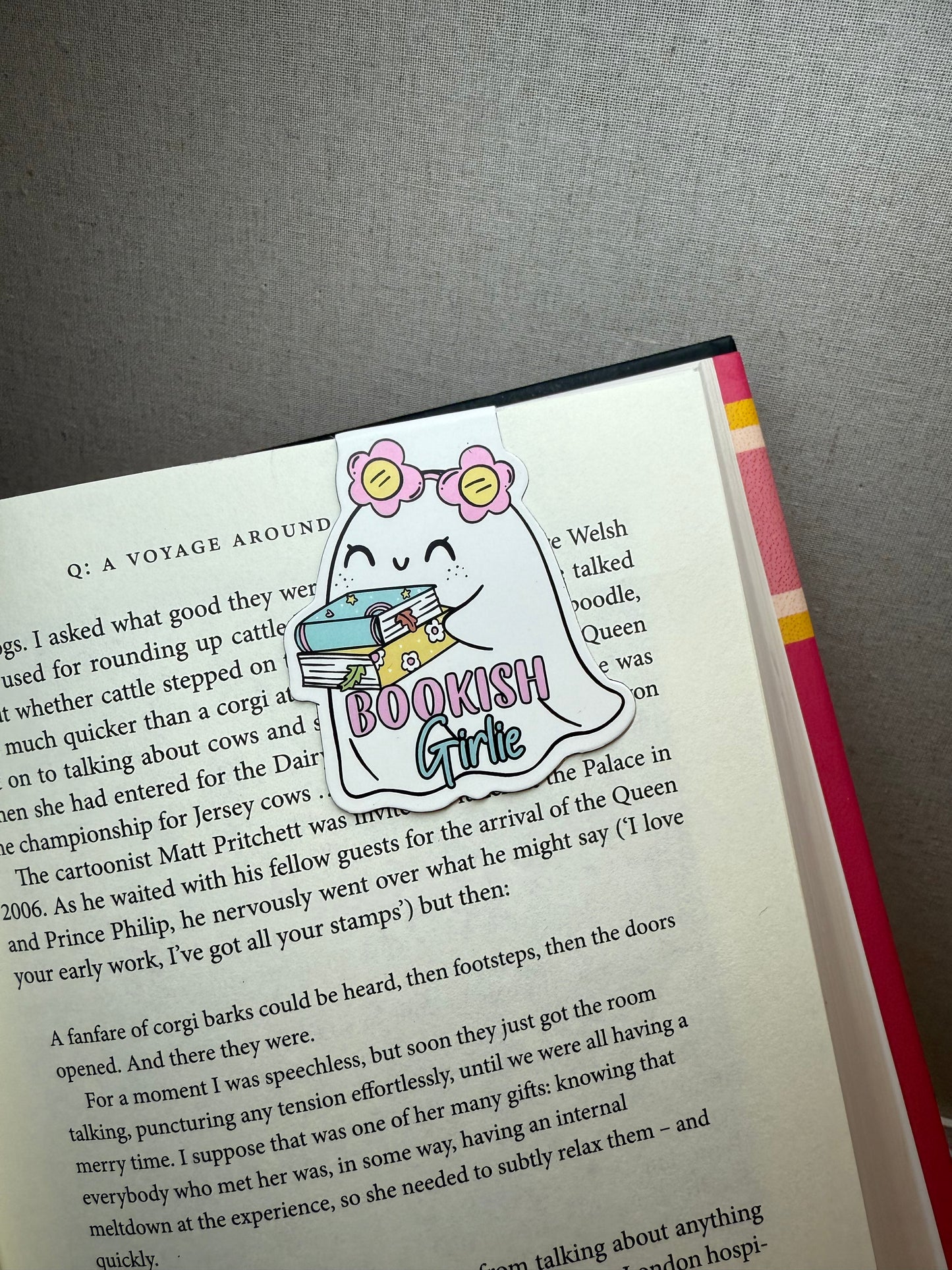 Ghostie Magnetic Bookmarks
