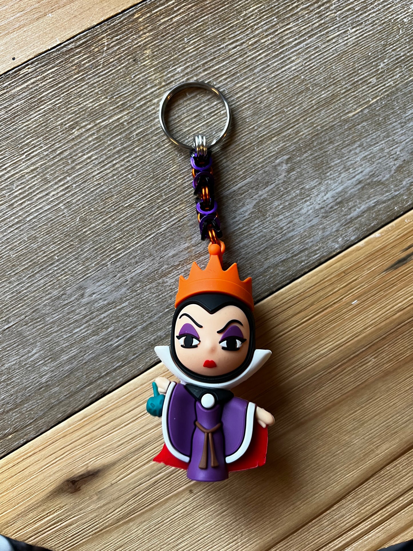 Chainmaille Villain Keychains