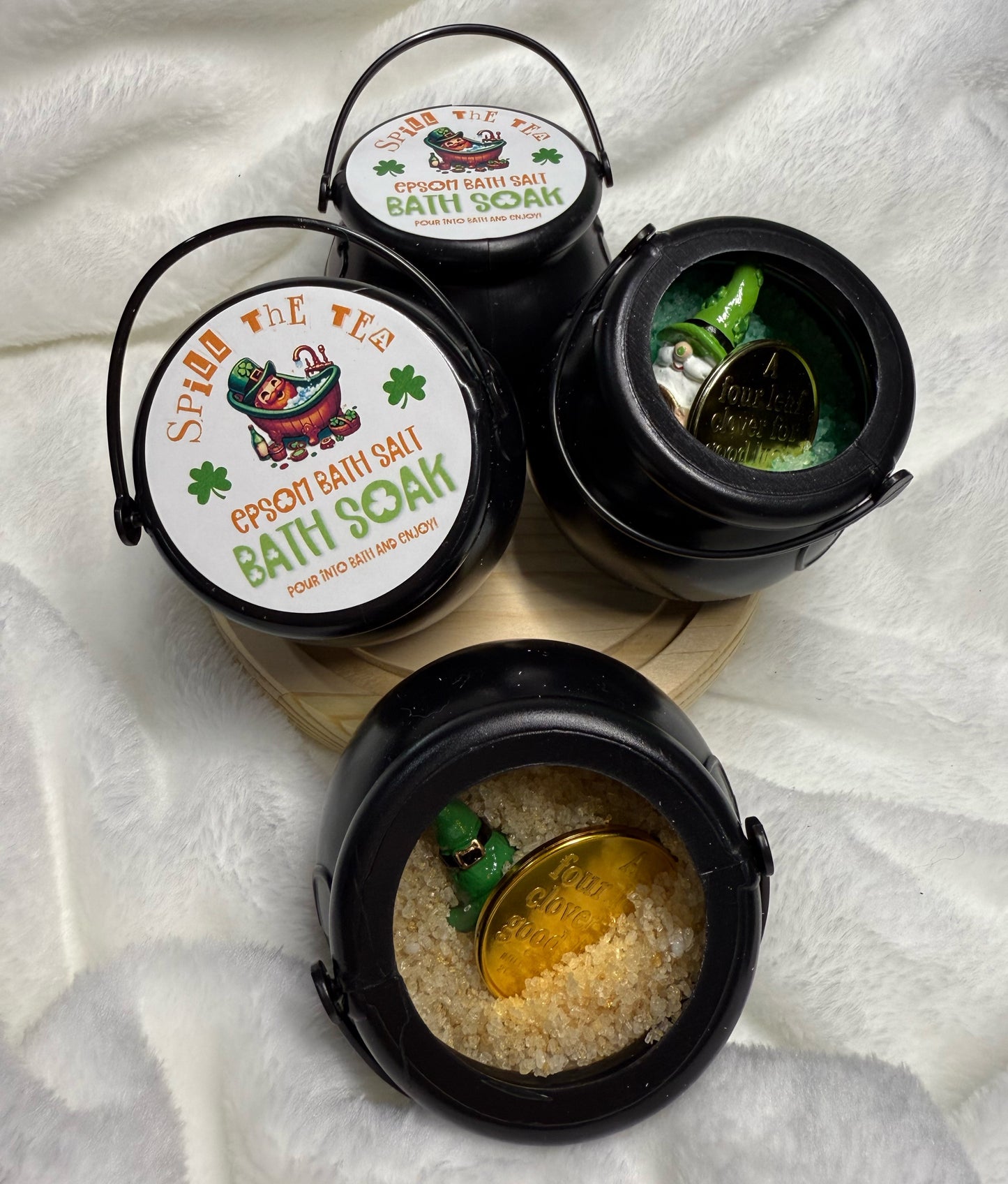 Pot O’ Gold Epsom Salt Bath Soaks