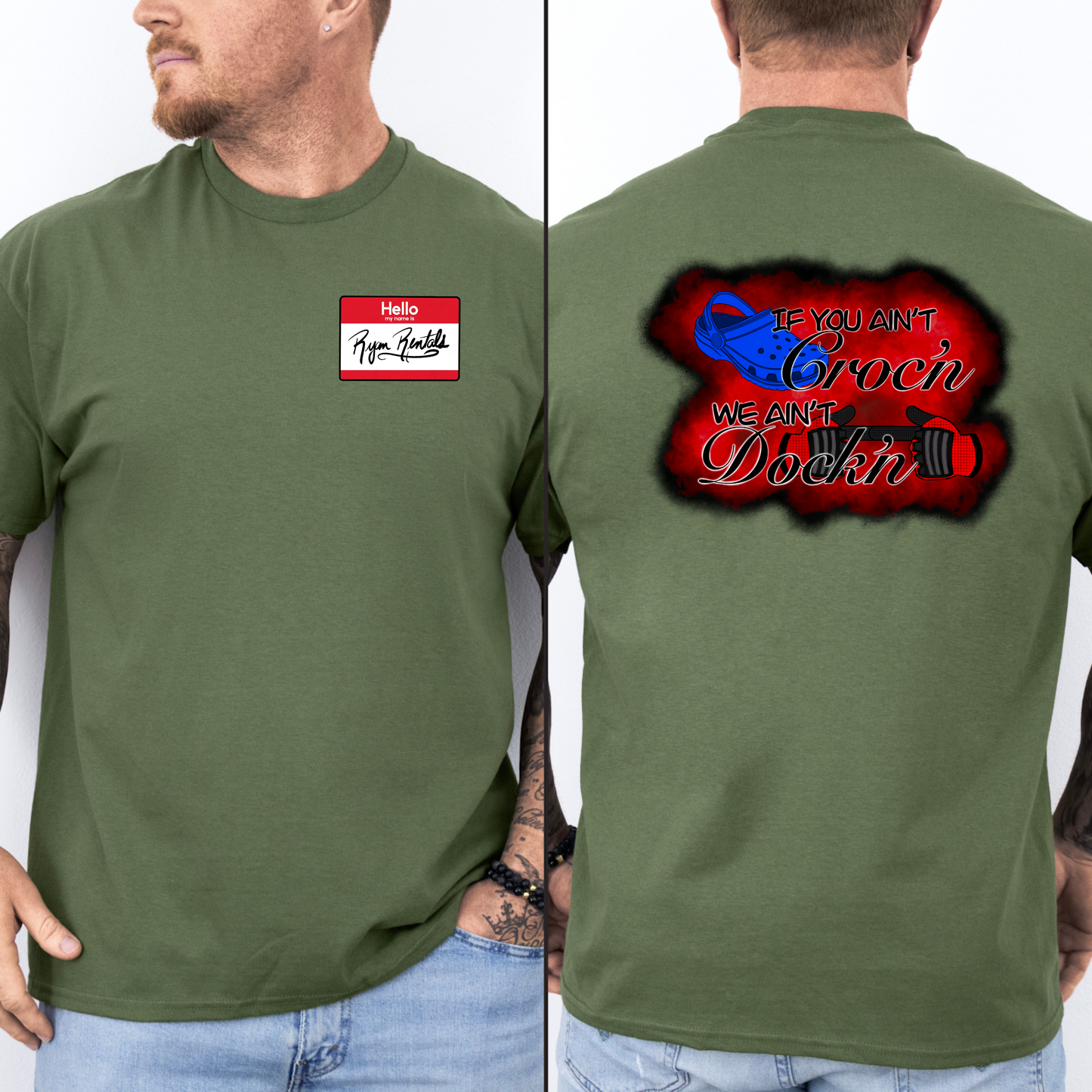 Dadpool’s “If You Ain’t Croc’n” Tee