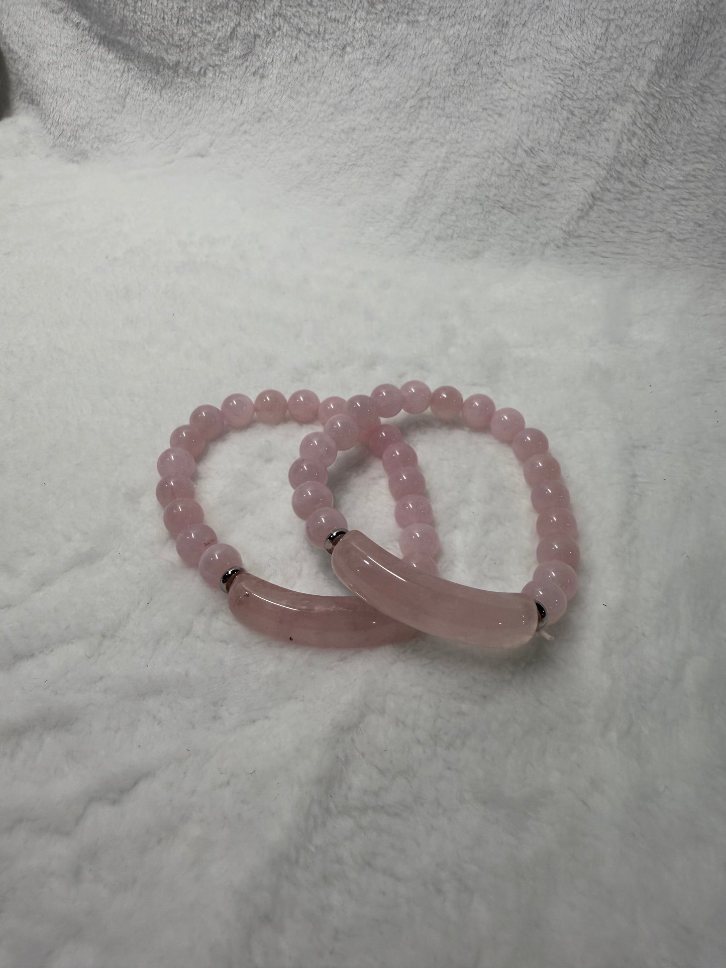 Crystal Beaded Bar Bracelets