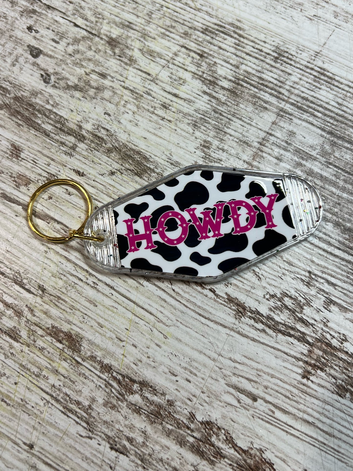 Howdy Keychain