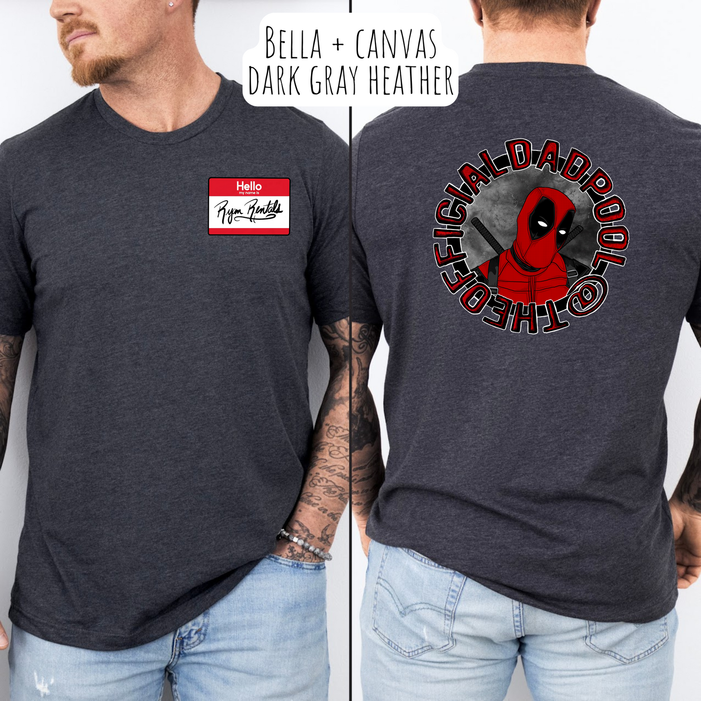 TheOfficialDadpool Logo Tee