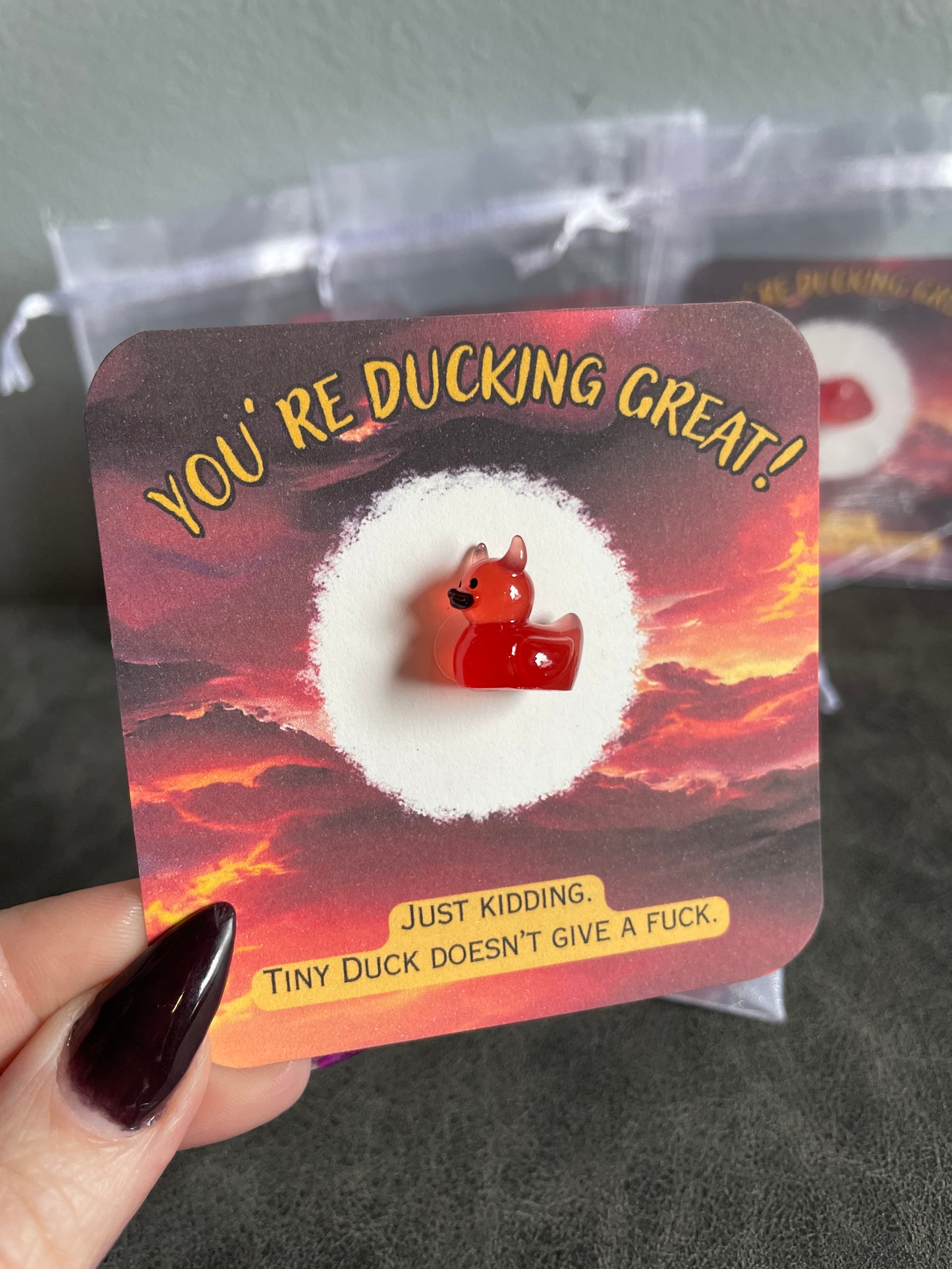 You’re Ducking Great Unsupportive Duck