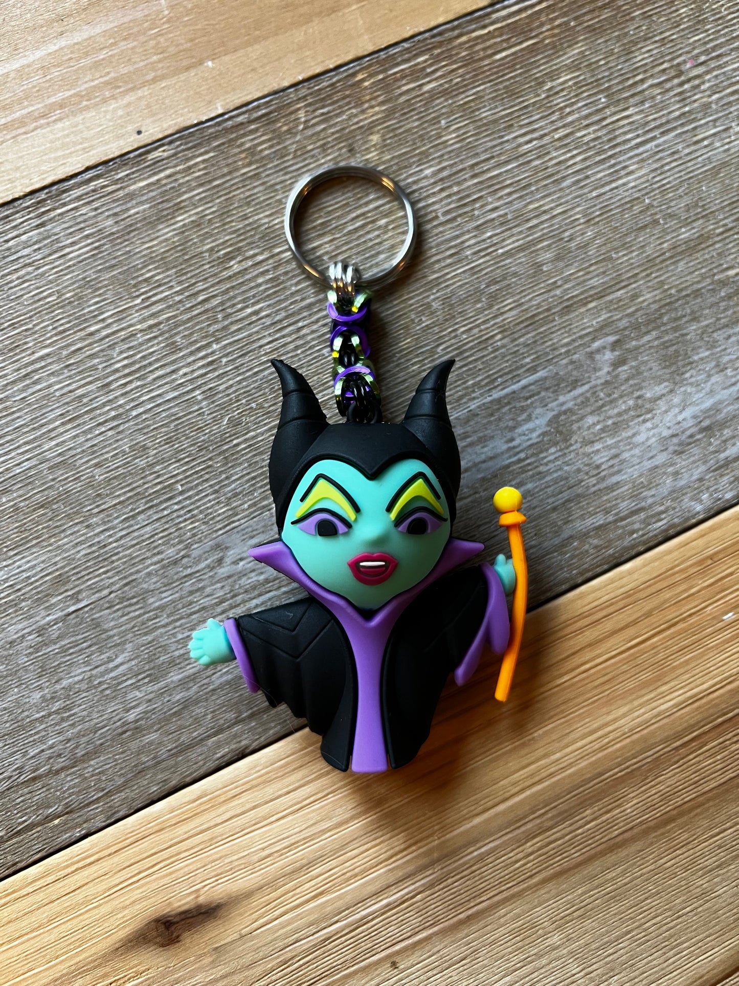 Chainmaille Villain Keychains