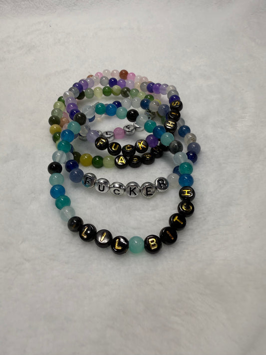 Inappropriate Bracelet Stack