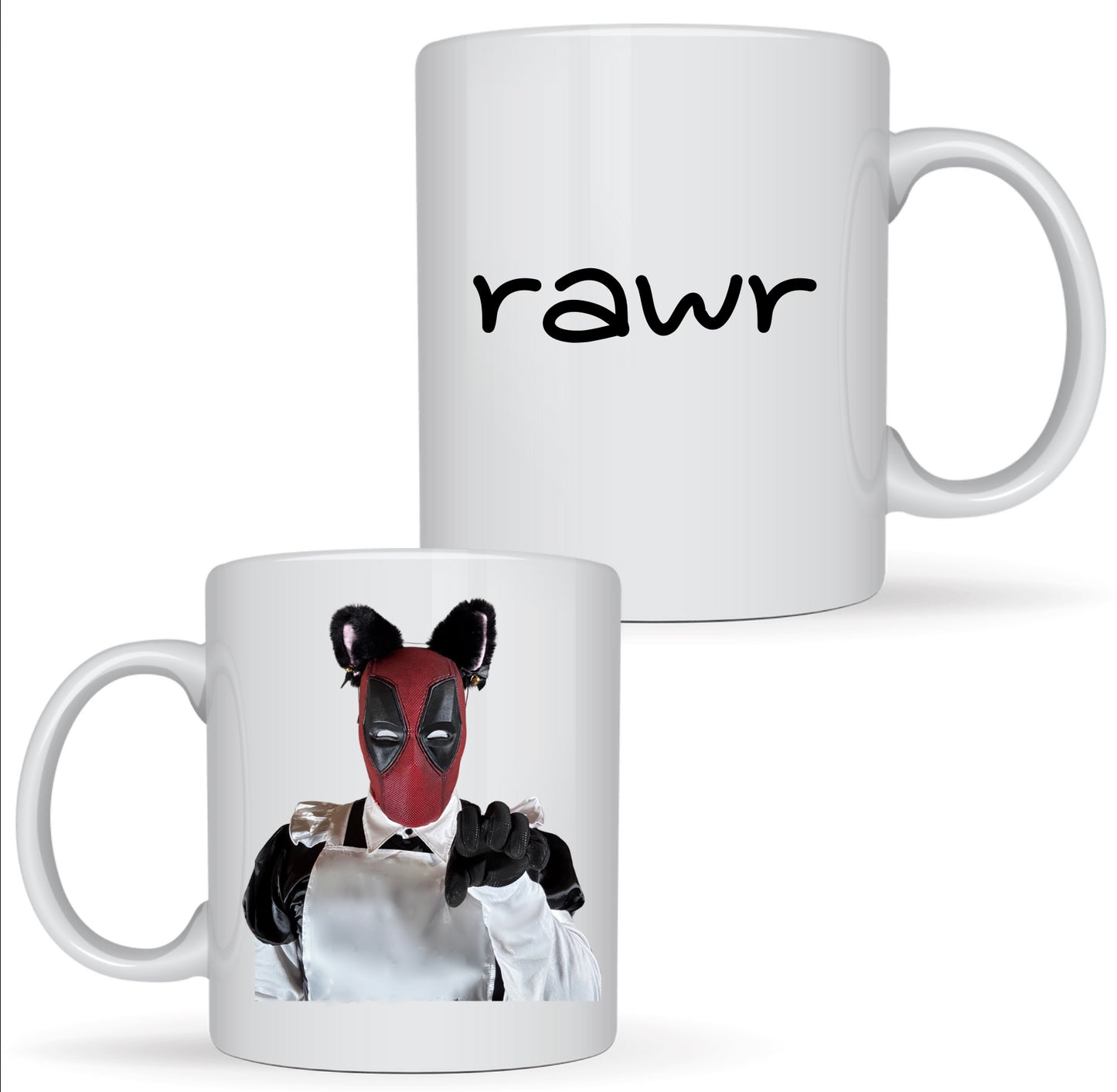 Dadpool Rawr Mug