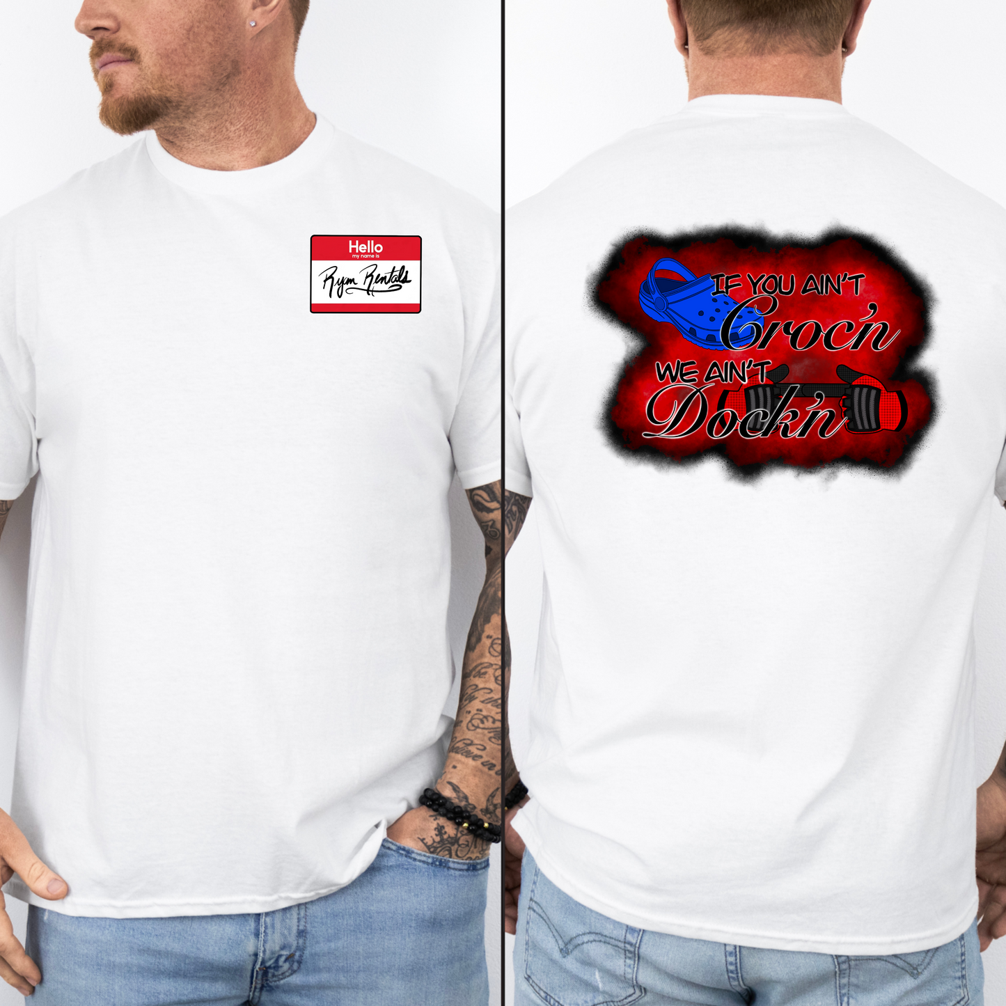 Dadpool’s “If You Ain’t Croc’n” Tee