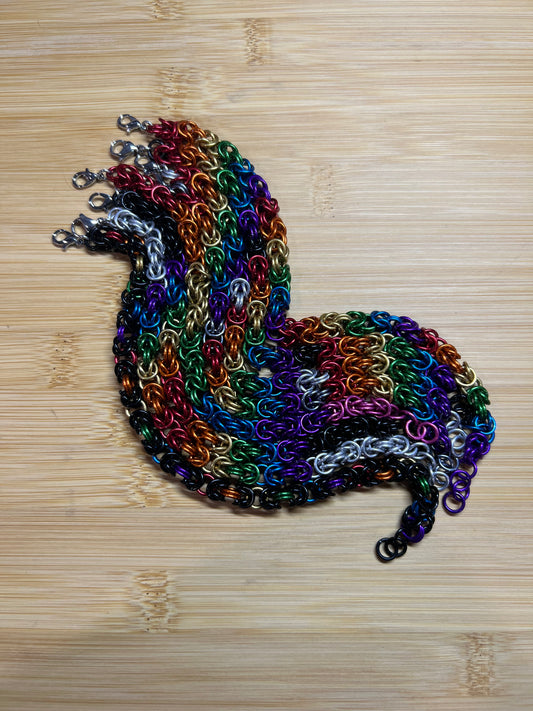 Pride Bracelets || Handcrafted Chainmaille