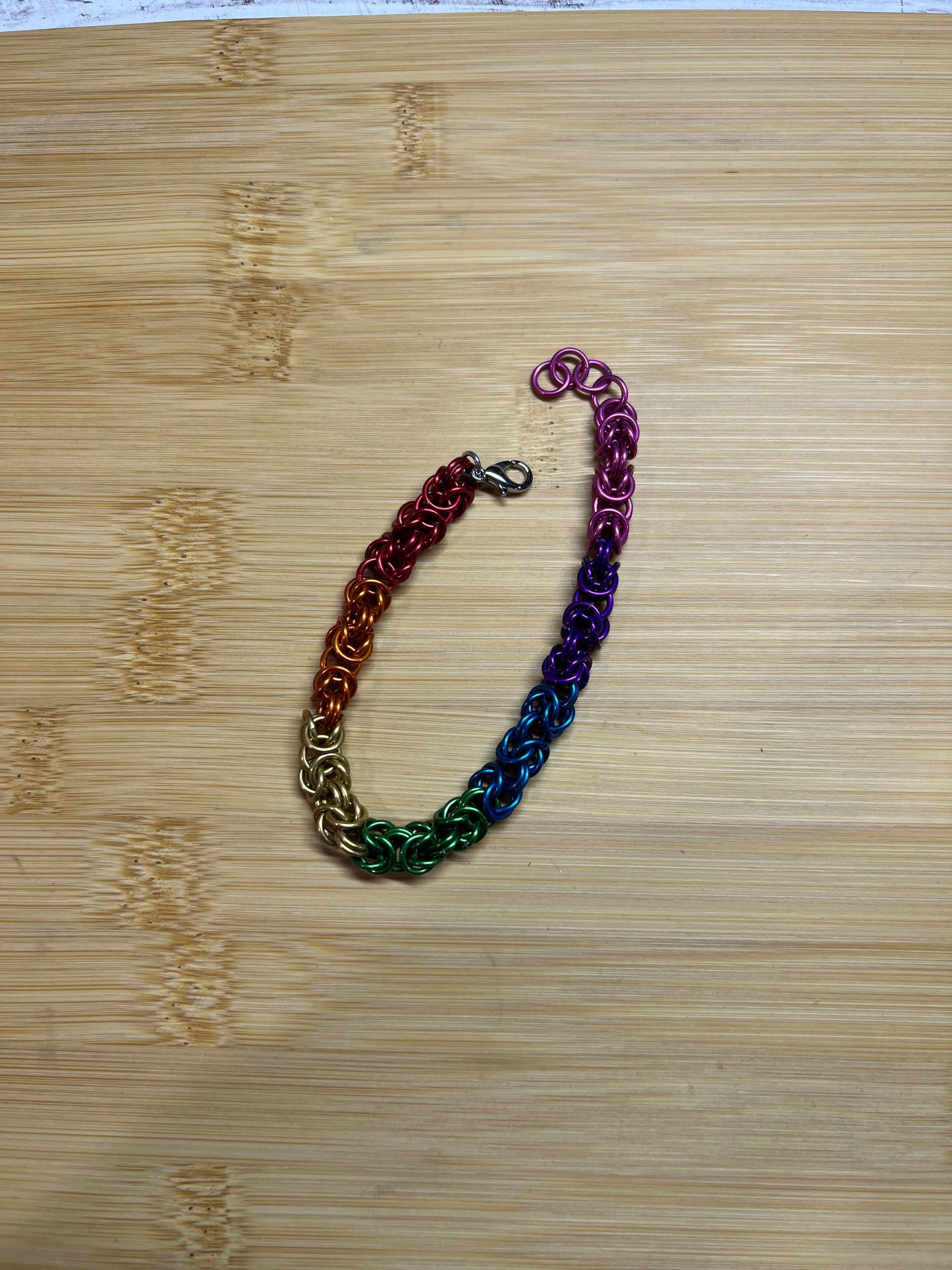 Chainmaille Pride Bracelets