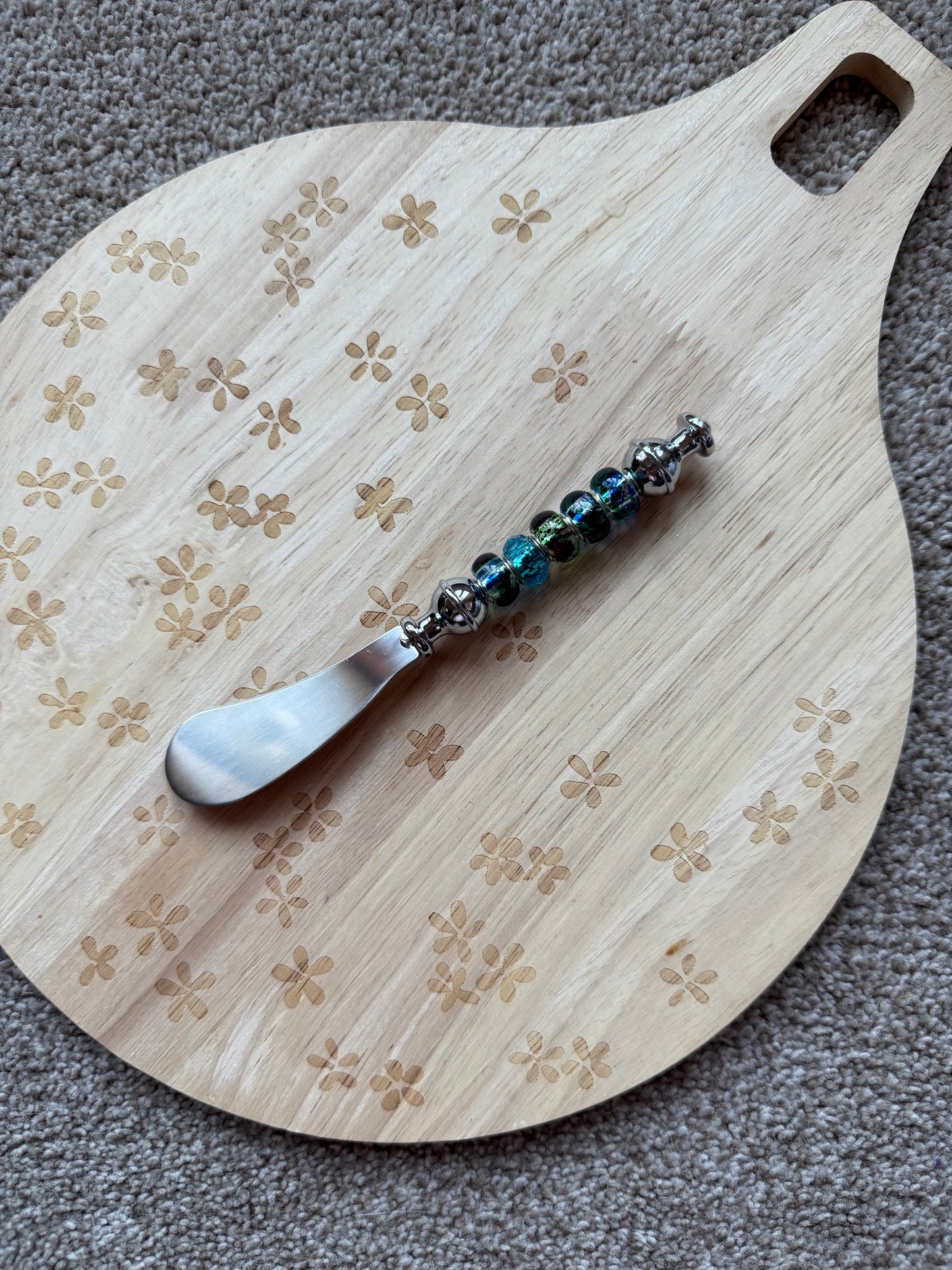 Beaded Cheese Knives