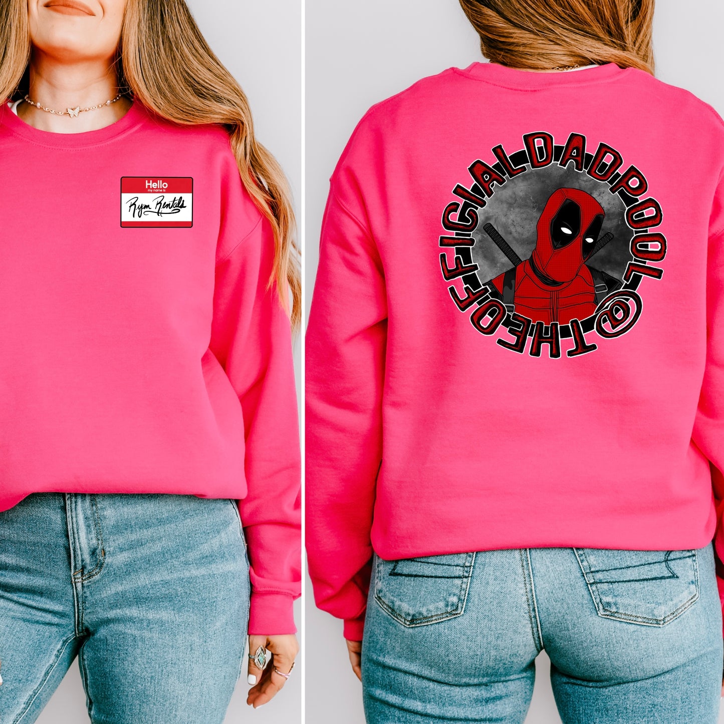 TheOfficialDadpool OG Logo Crewneck