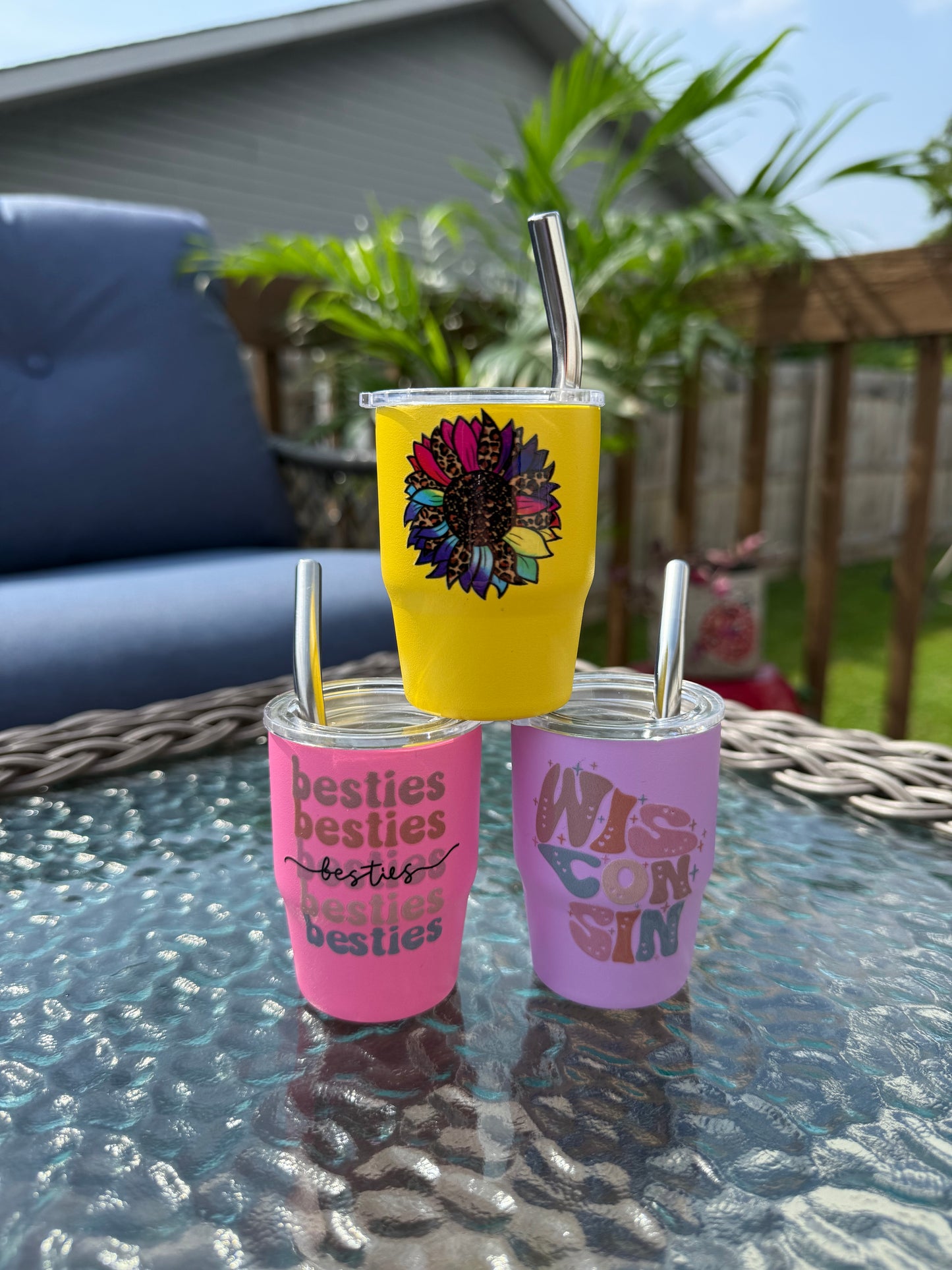 Mini Stainless Shot Tumblers