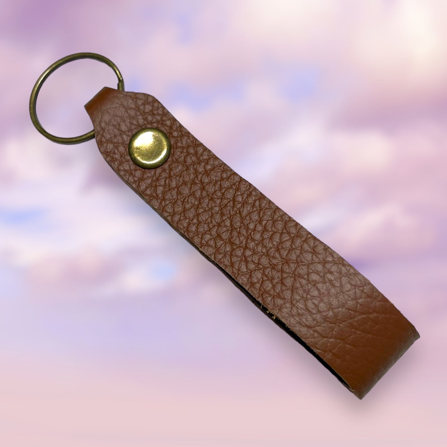 Brown Leather Loop