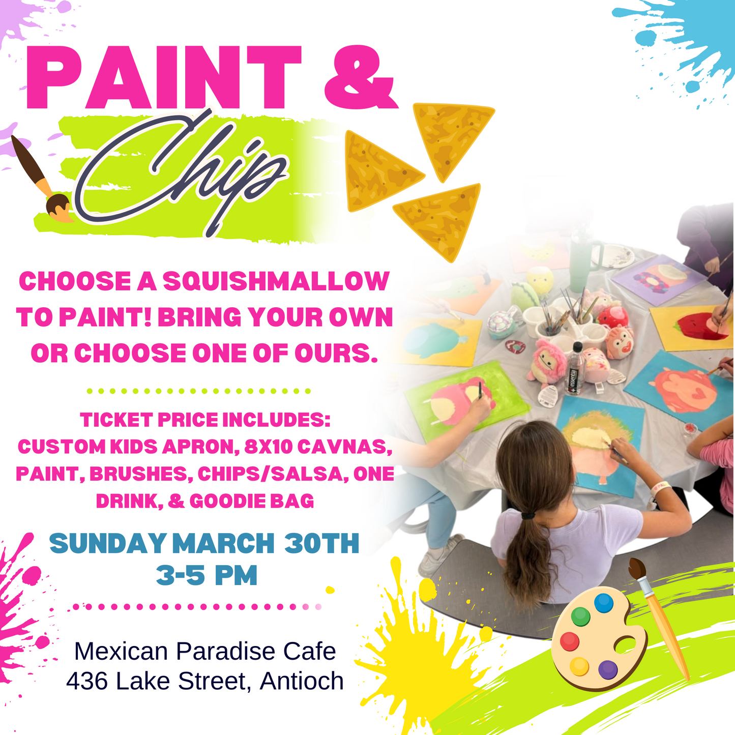 Paint & Chip at Mexican Paradise