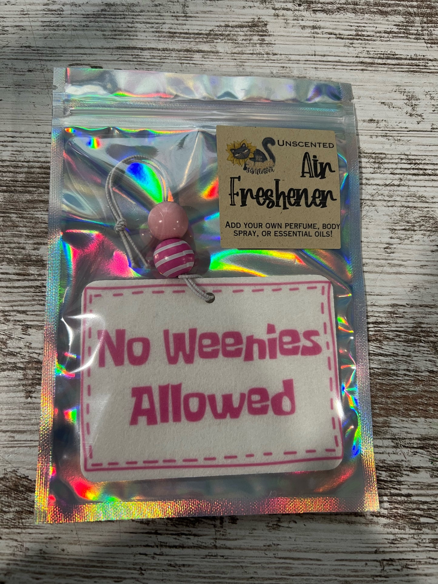 Unscented Air Fresheners - Add Your Own Scent