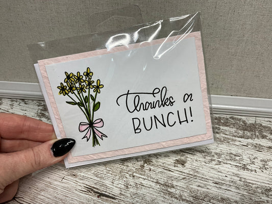 Handcrafted Greeting Cards - Thanks & Support