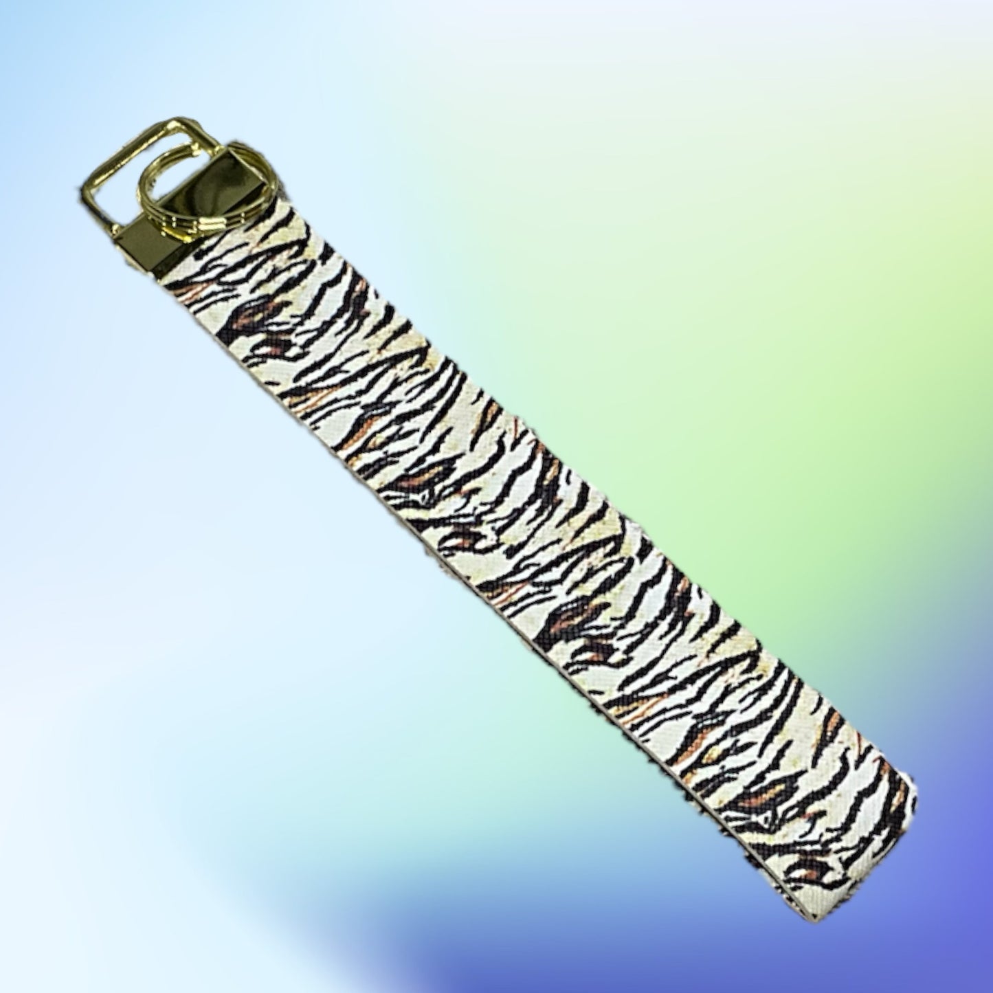 Animal Print Faux Leather Wristlet