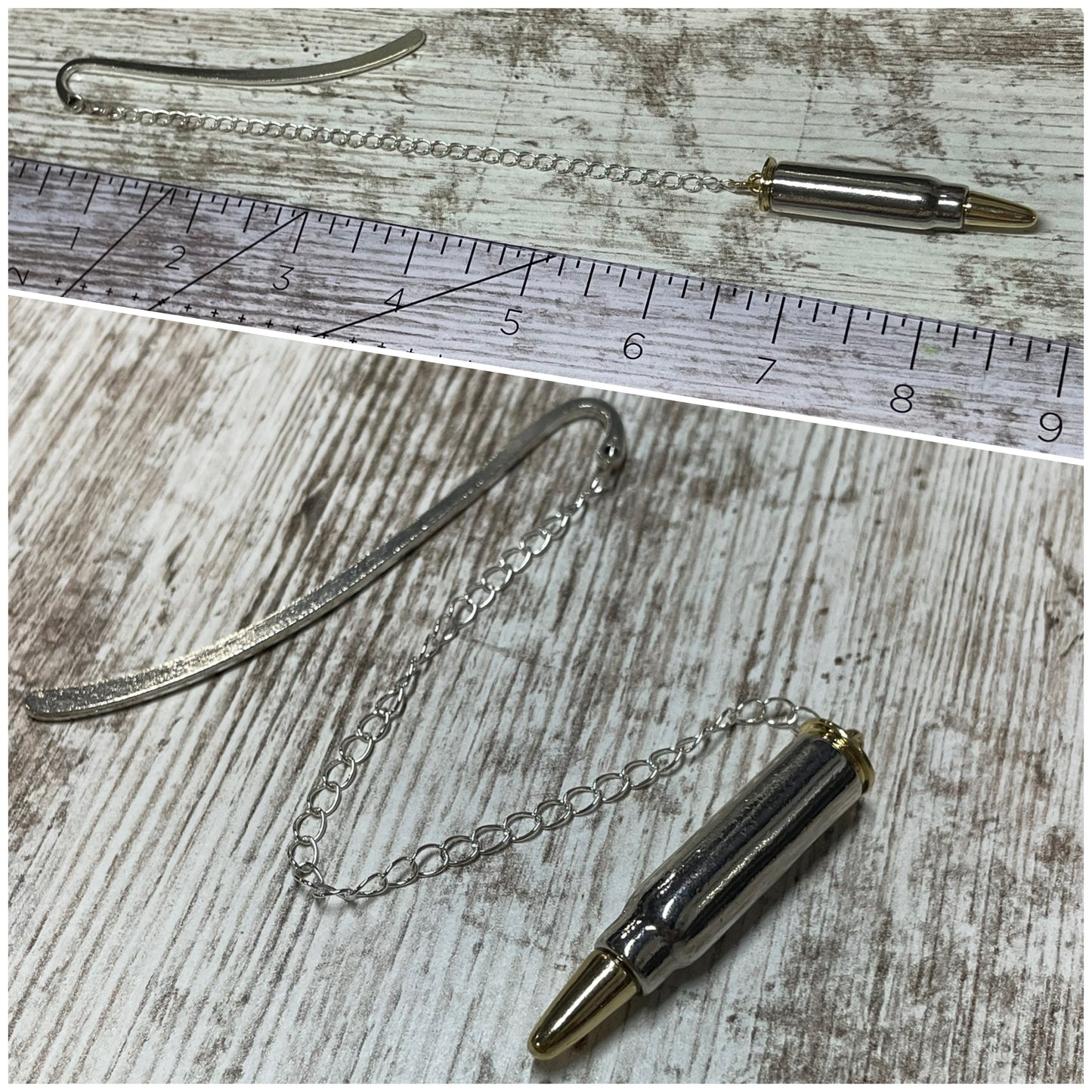 Beaded Metal Bookmarks