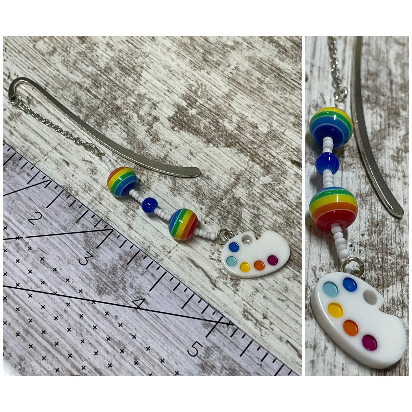 Beaded Metal Bookmarks