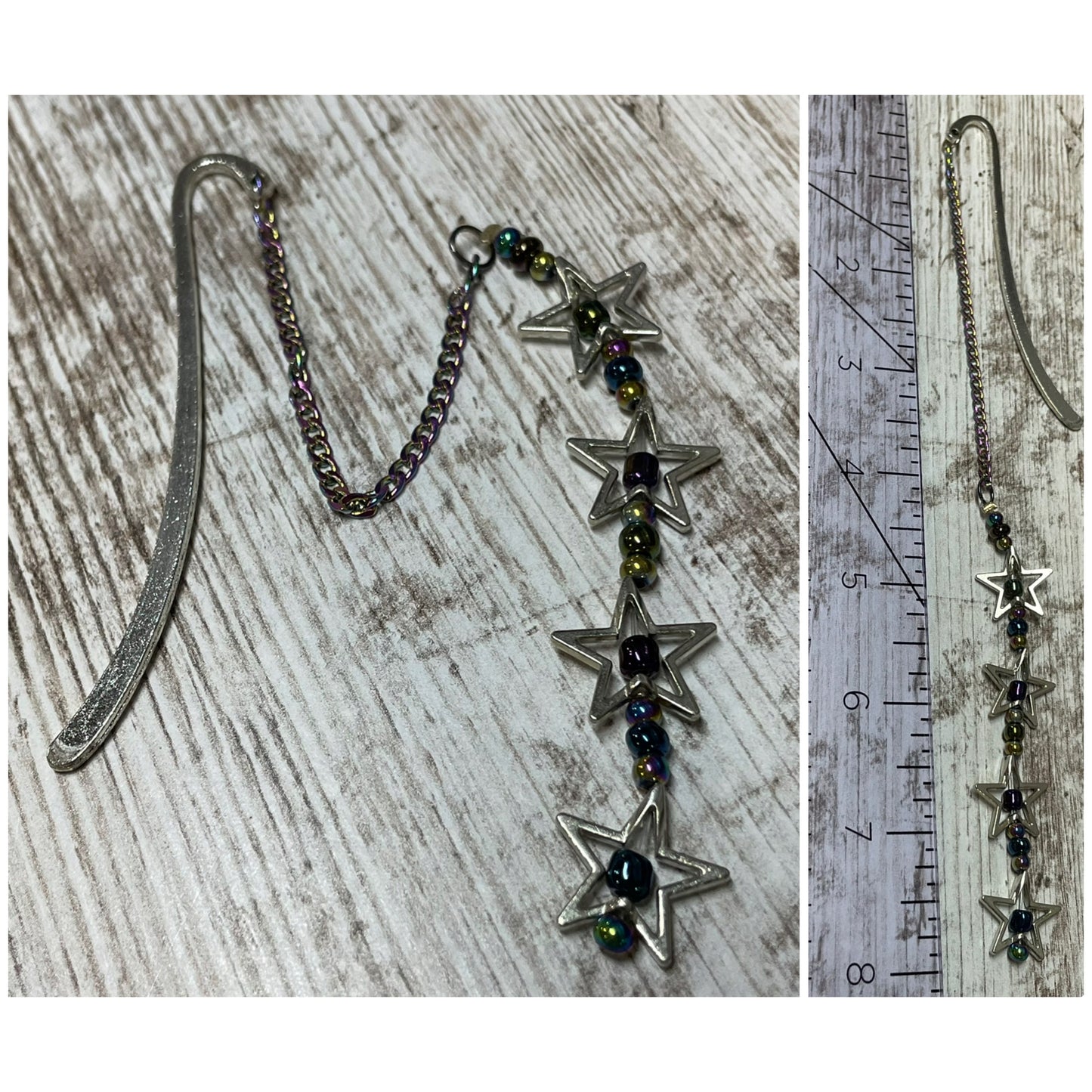 Beaded Metal Bookmarks