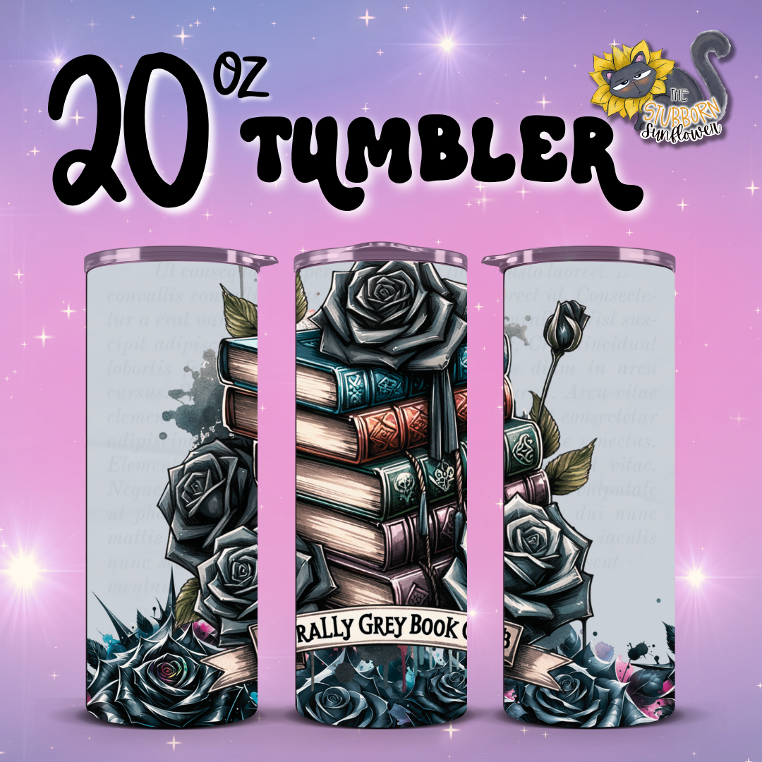Morally Grey Book Club 20 oz Tumbler