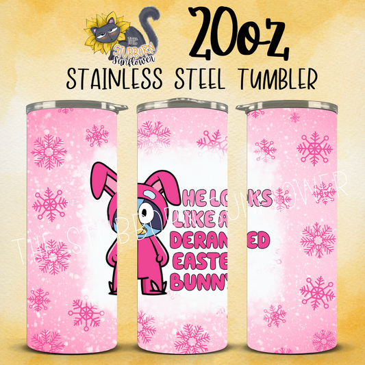 Deranged Easter Bunny 20 oz Tumbler
