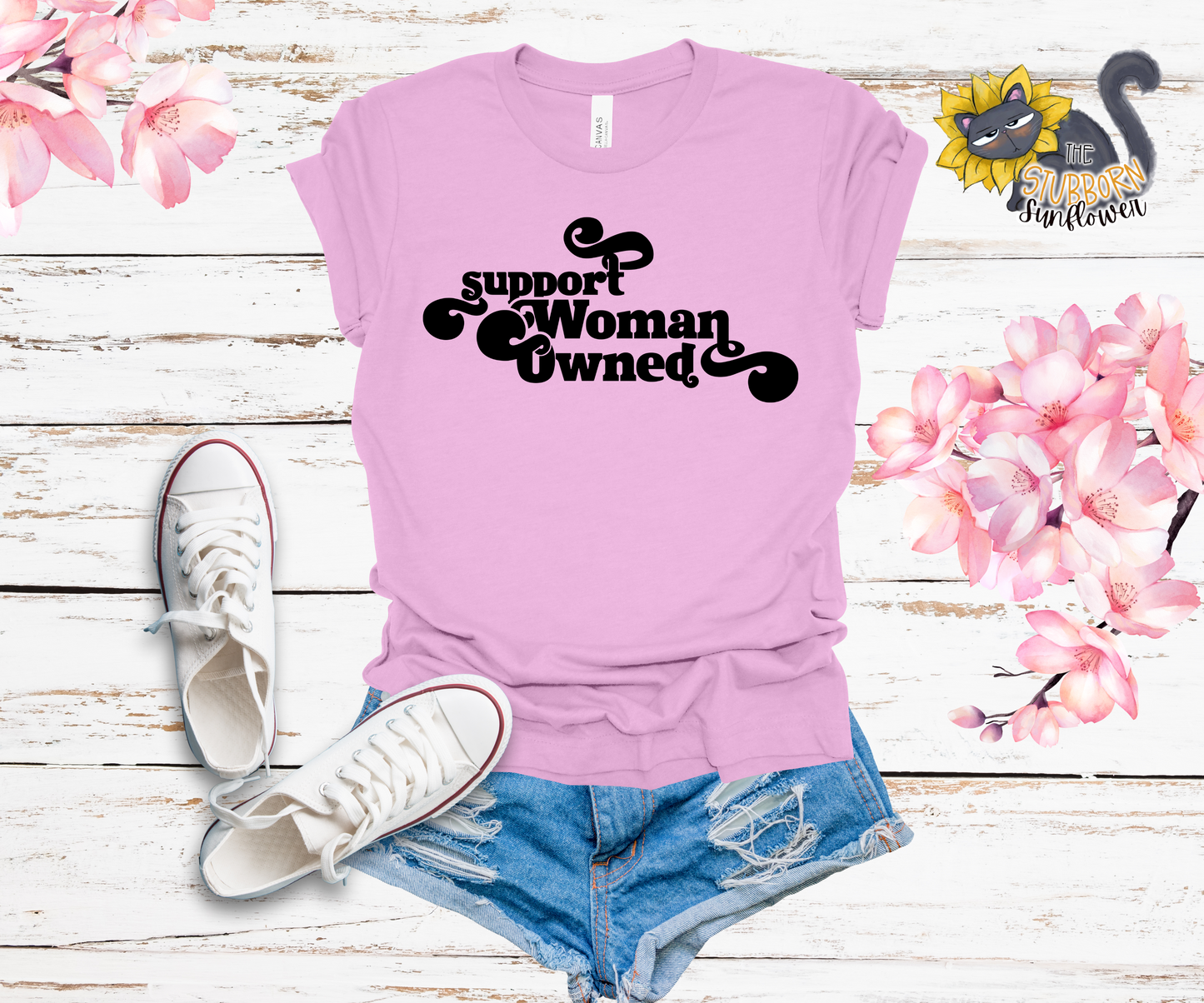 Support Woman Owned T-Shirt