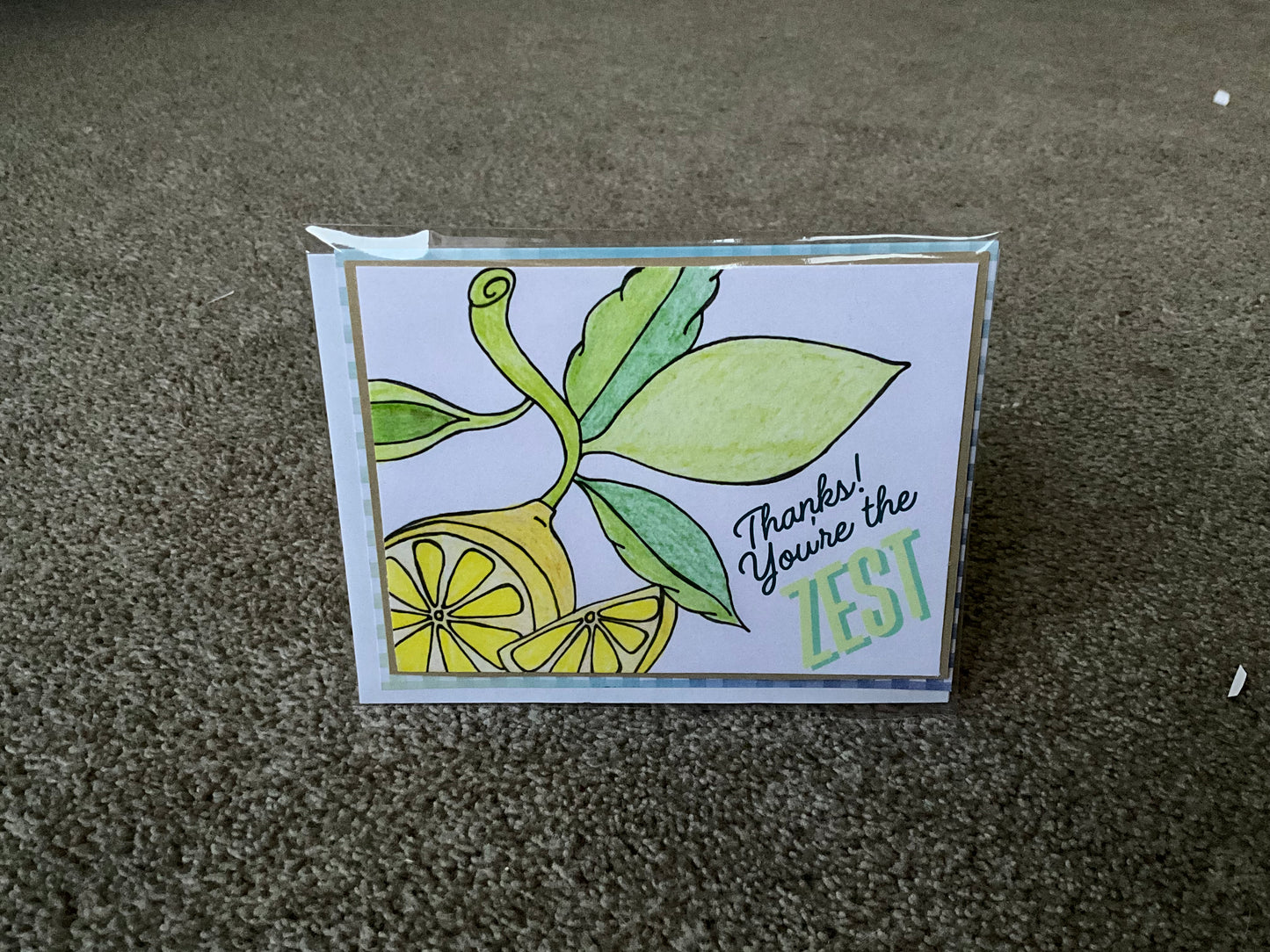 Handcrafted Greeting Cards - Thanks & Support