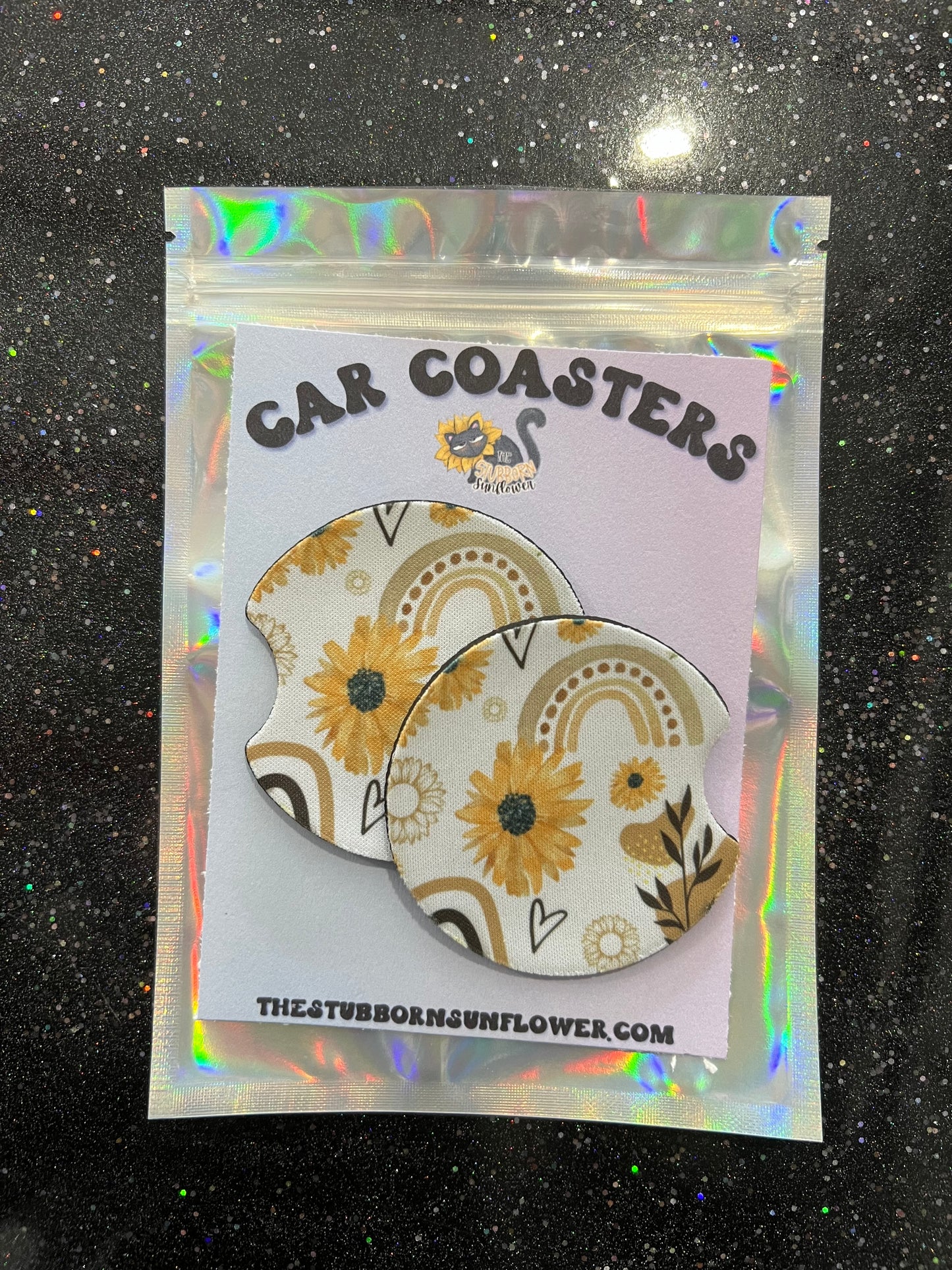 Neoprene Car Coasters