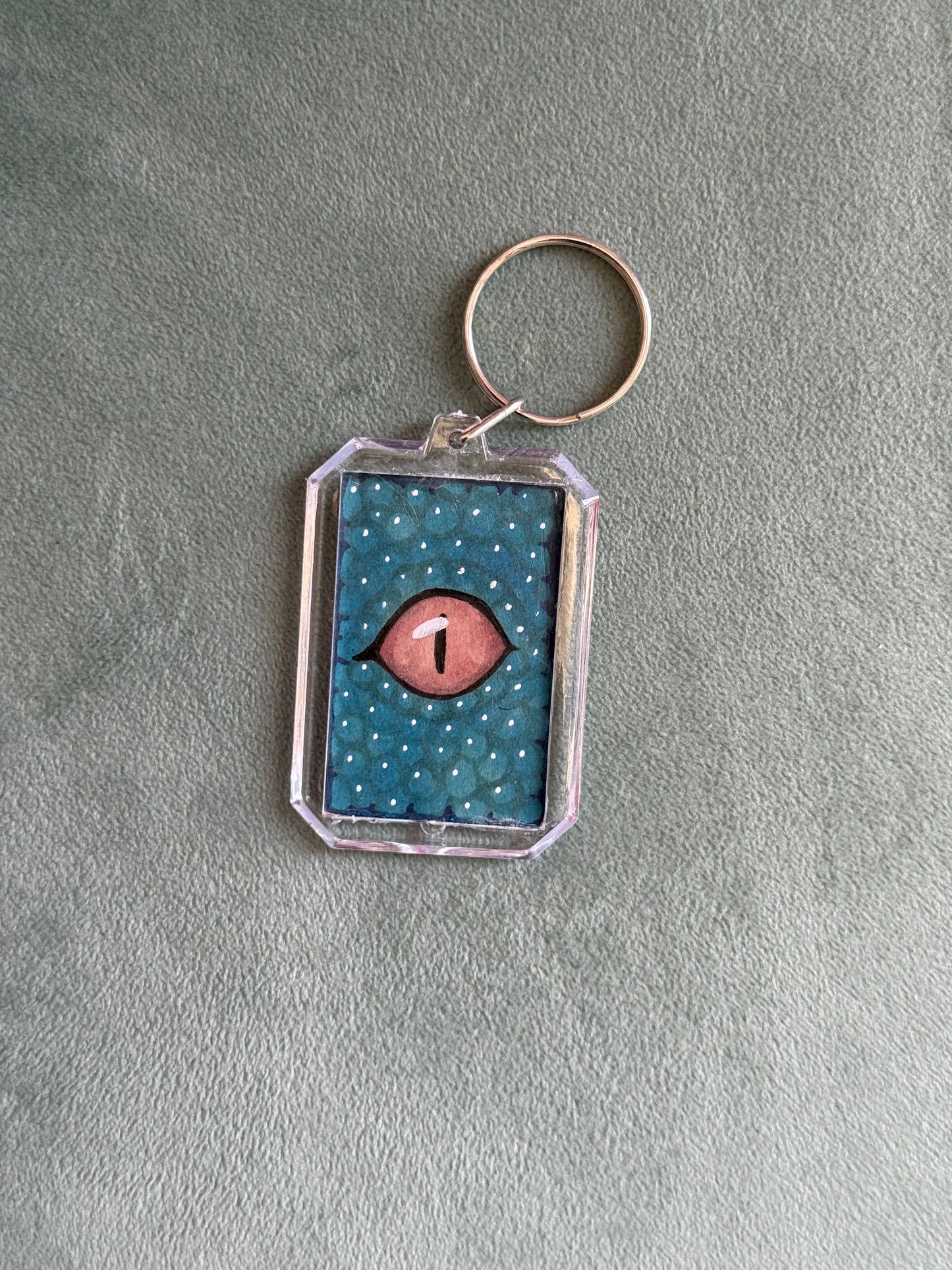 Dragons Eye Keychain | Original Artwork