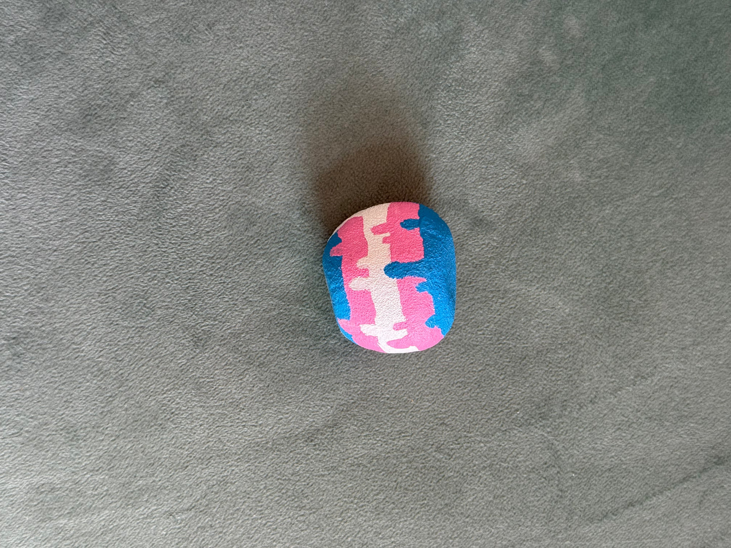 Handpainted Trans Drippy Rock