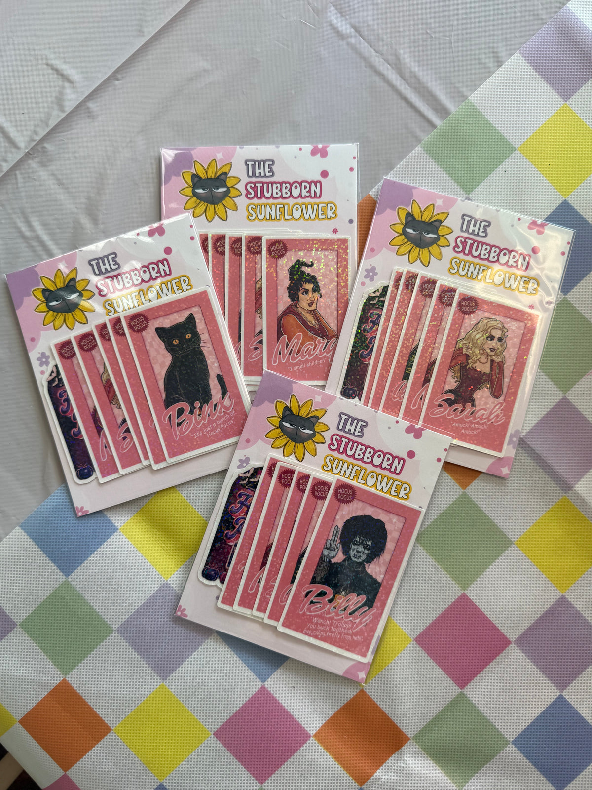 Hocus Pocus Sticker Packs | Barbie Box