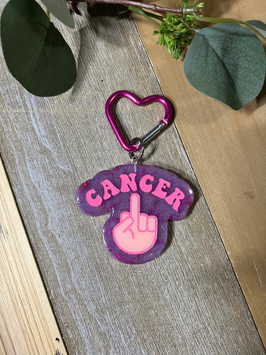 Fu*k Cancer Keychain