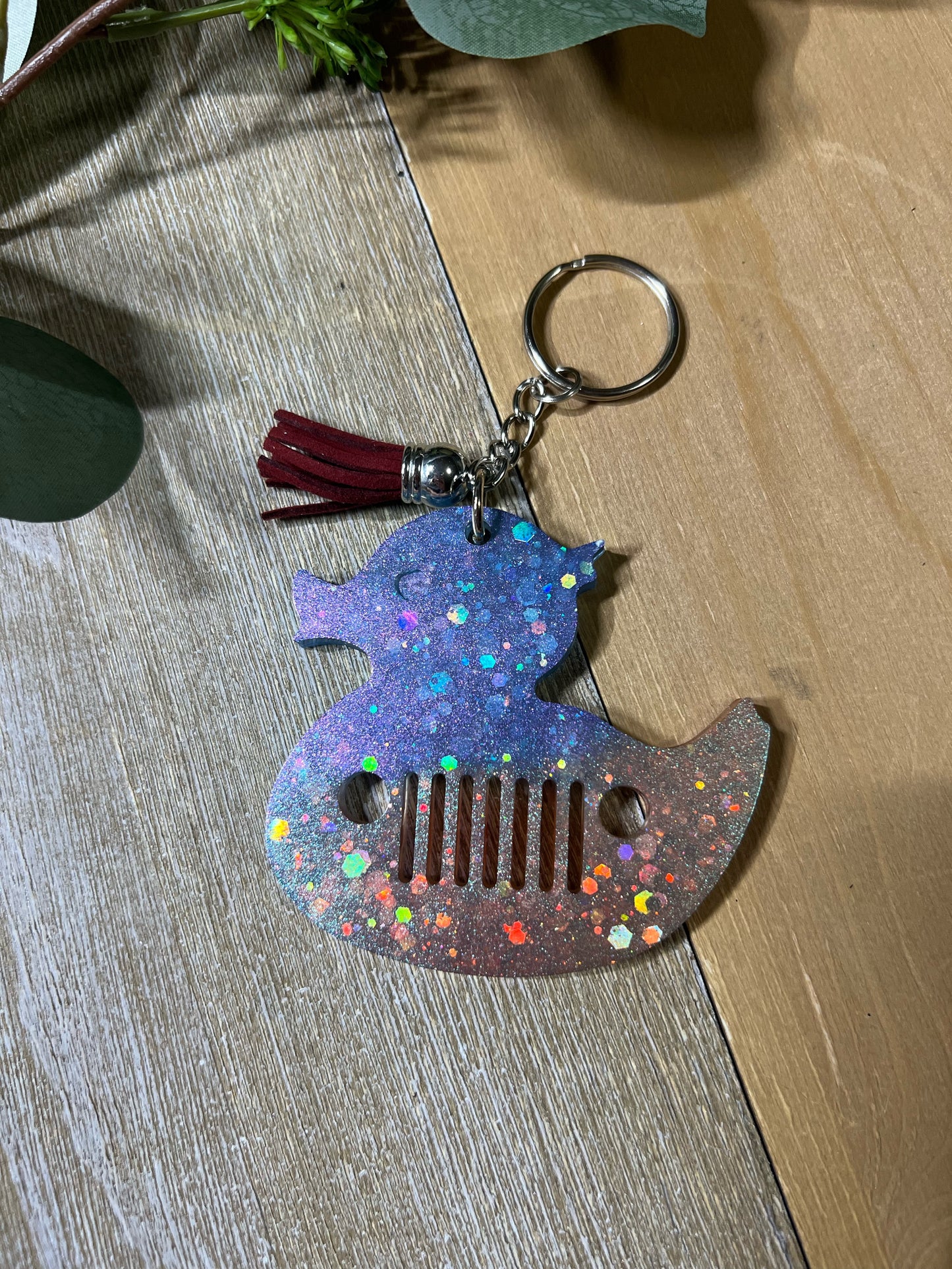 Jeep Duck Keychain