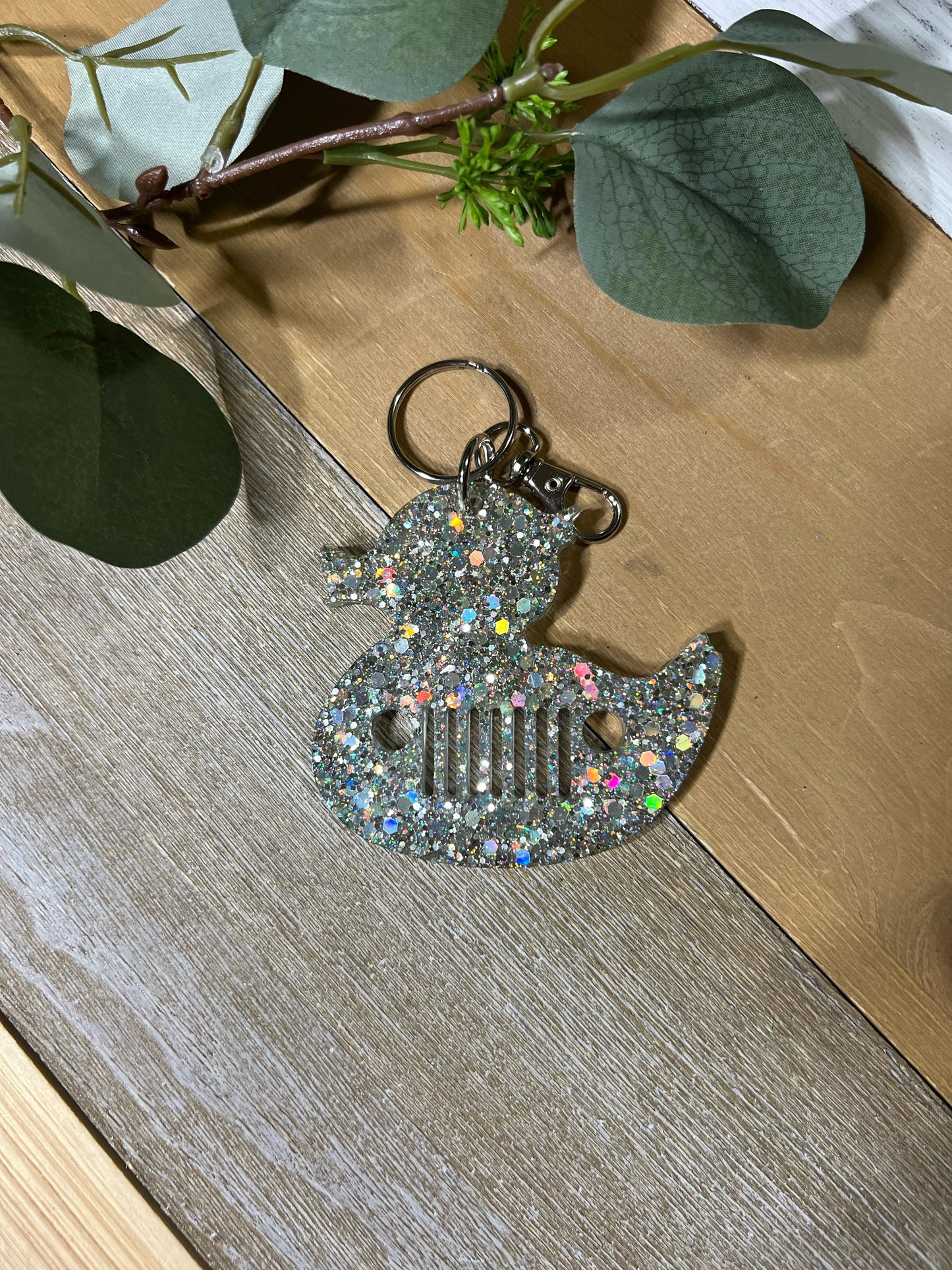 Jeep Duck Keychain