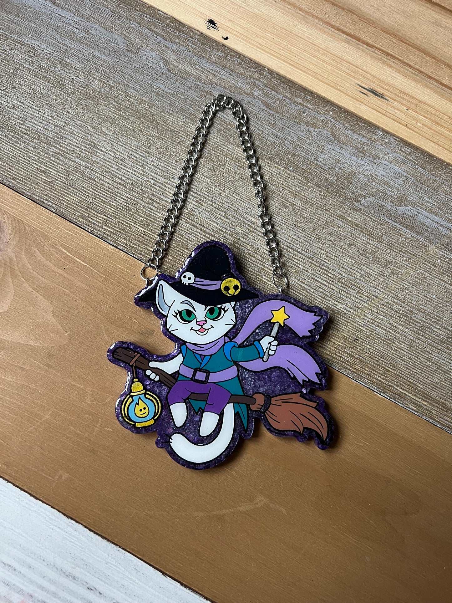 Witch Kitties Wall Decor