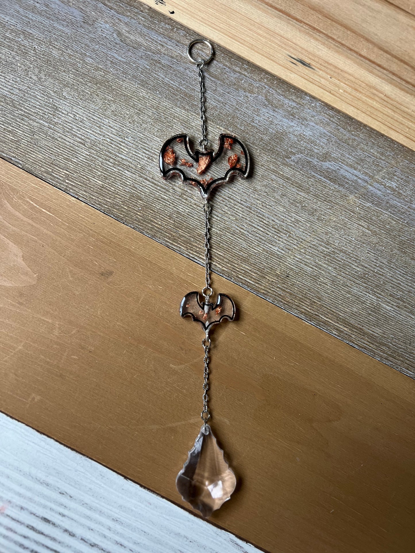 Mini Bat Crystal Suncatchers