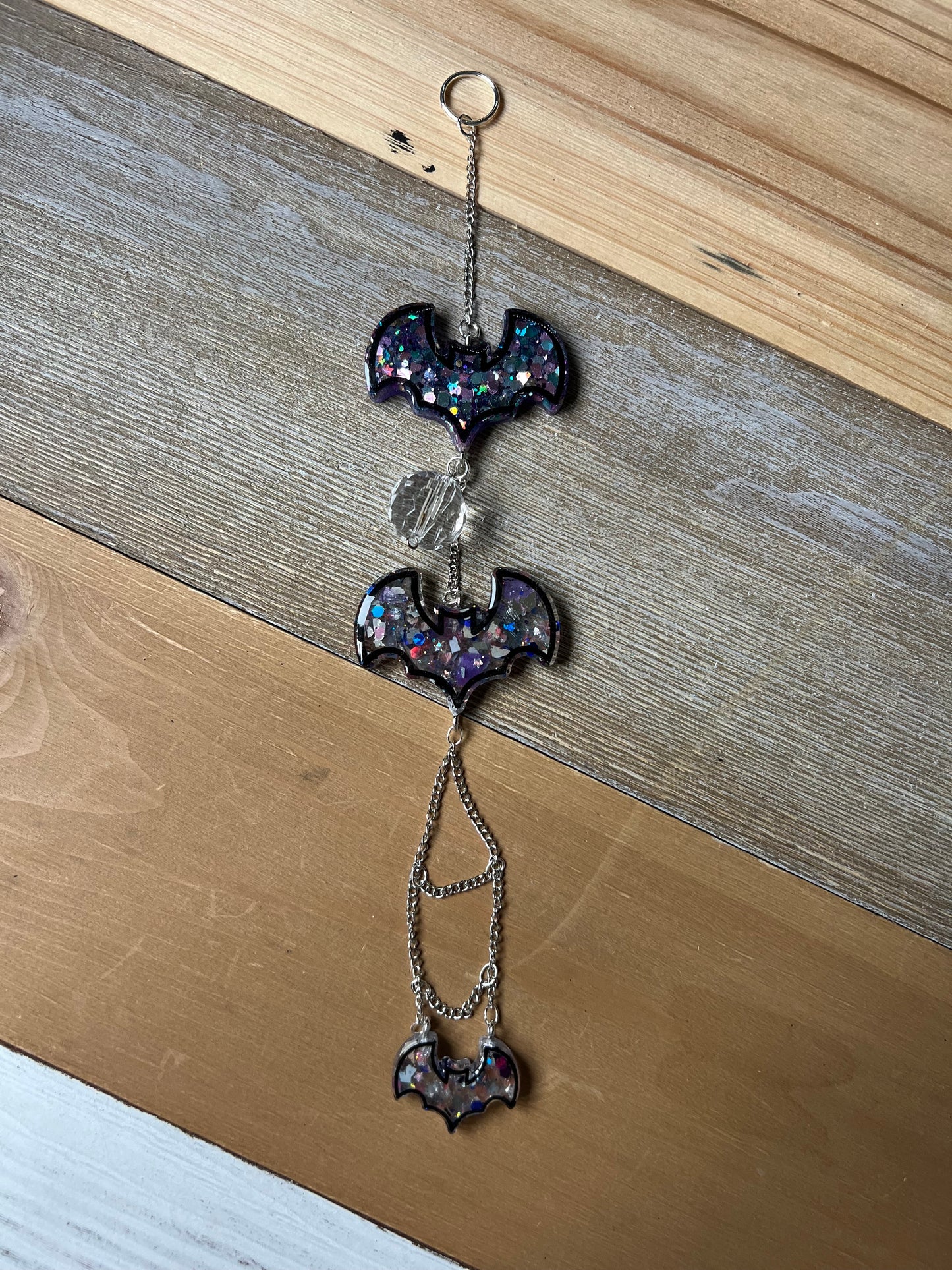 Mini Bat Crystal Suncatchers