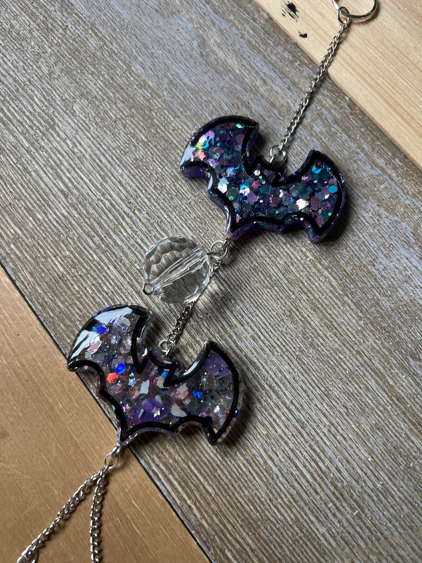 Mini Bat Crystal Suncatchers