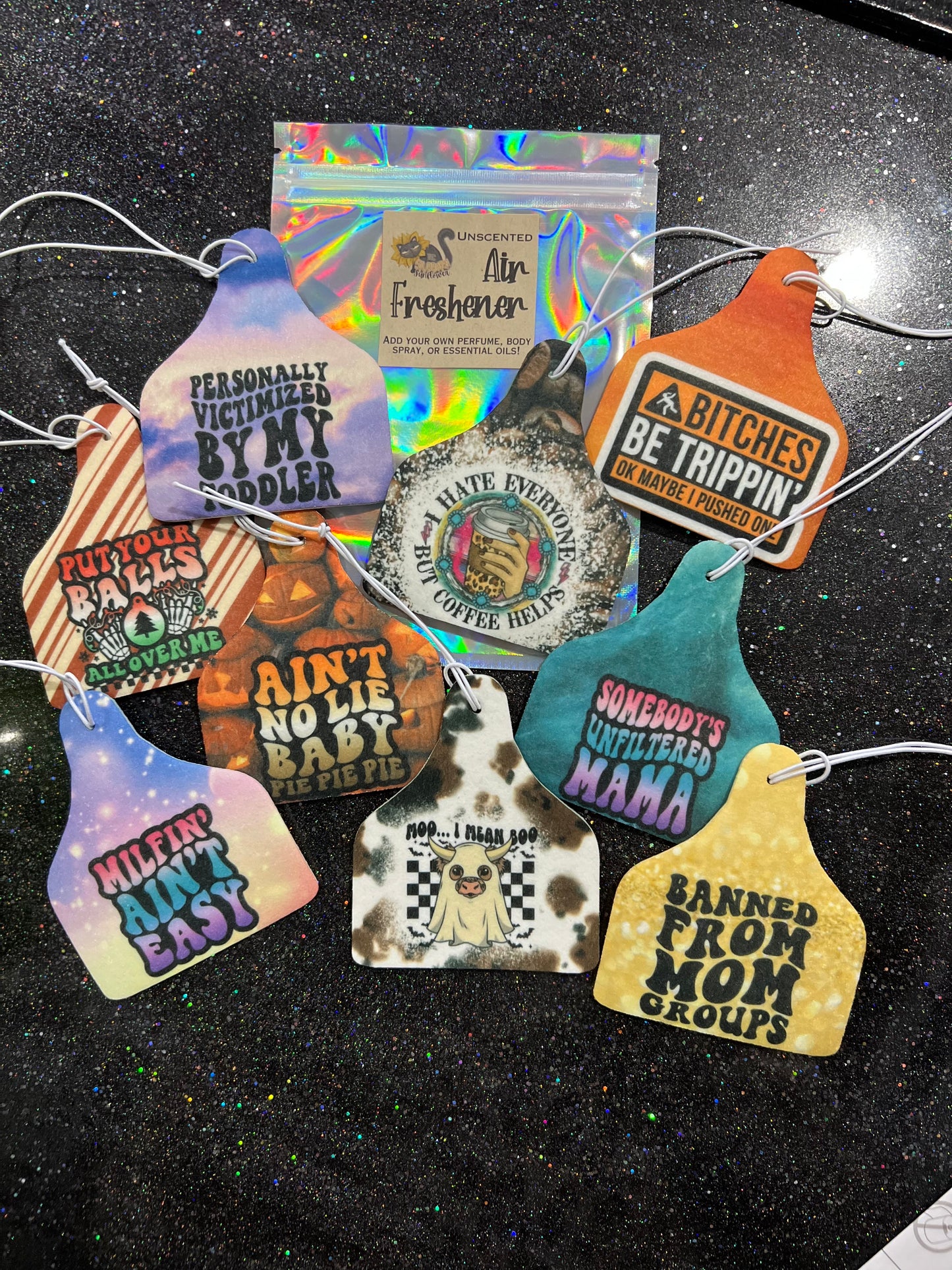 Unscented Air Fresheners - Add Your Own Scent