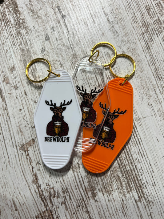 Brewdolph Keychain