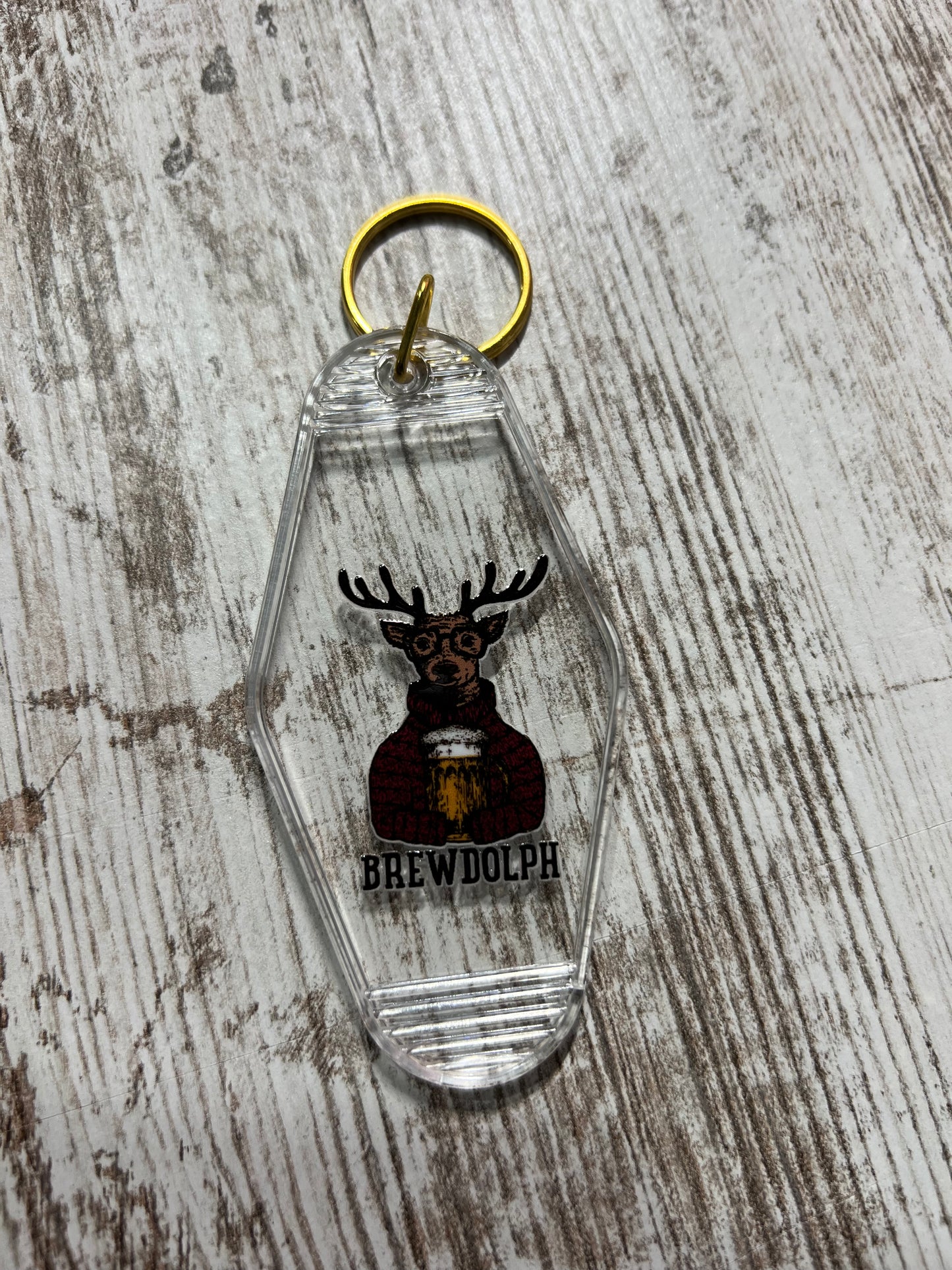 Brewdolph Keychain