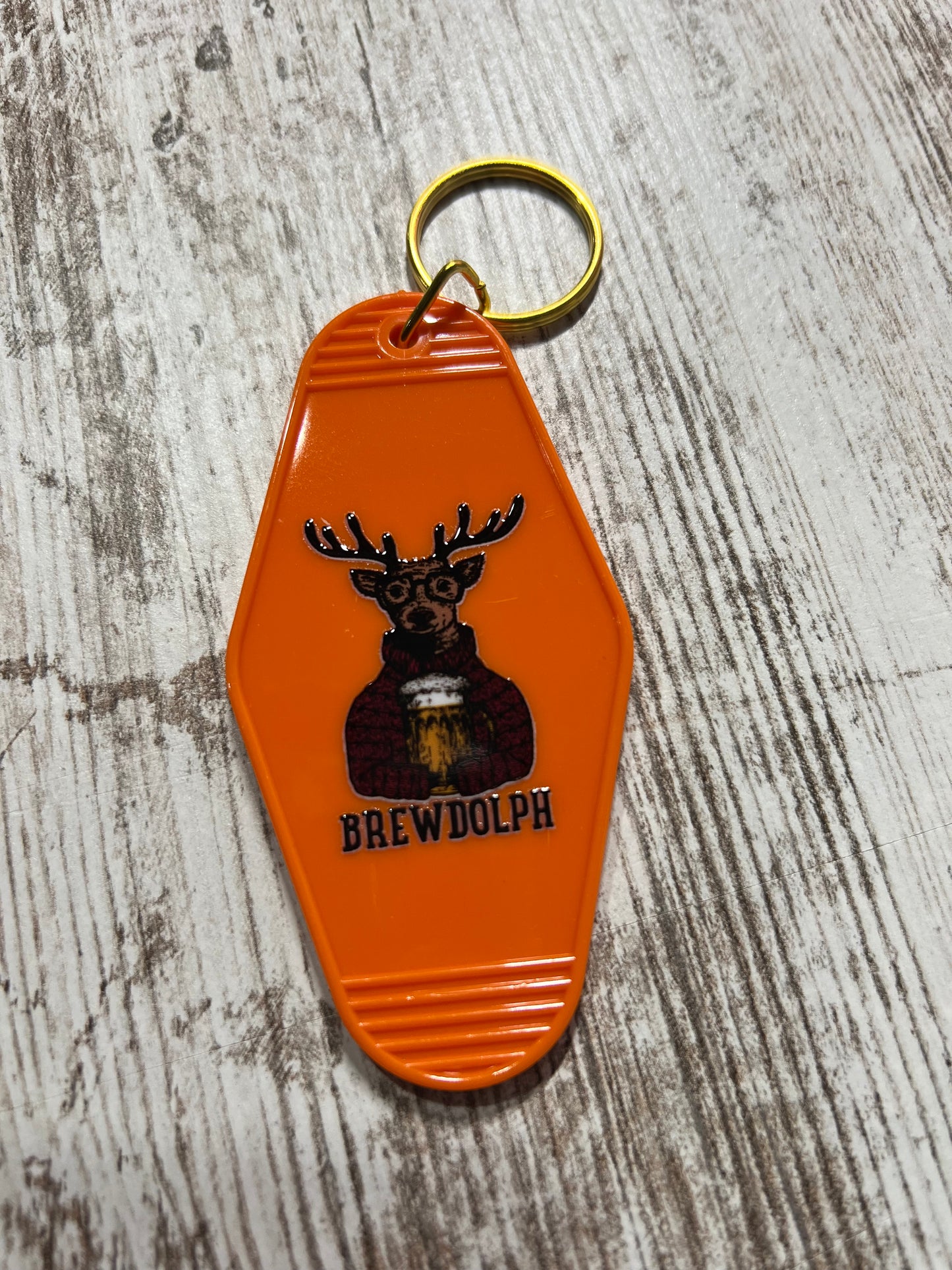 Brewdolph Keychain